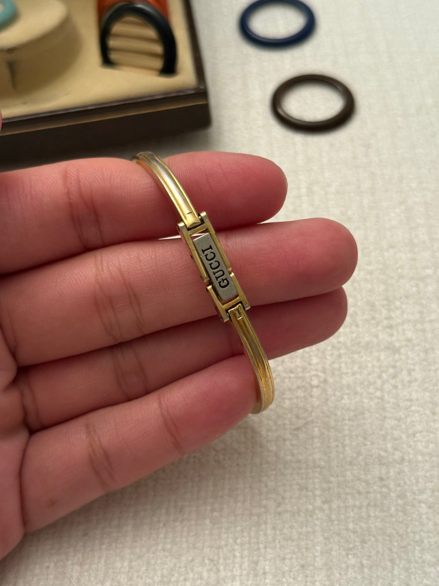 vintage gucci interchangable watch