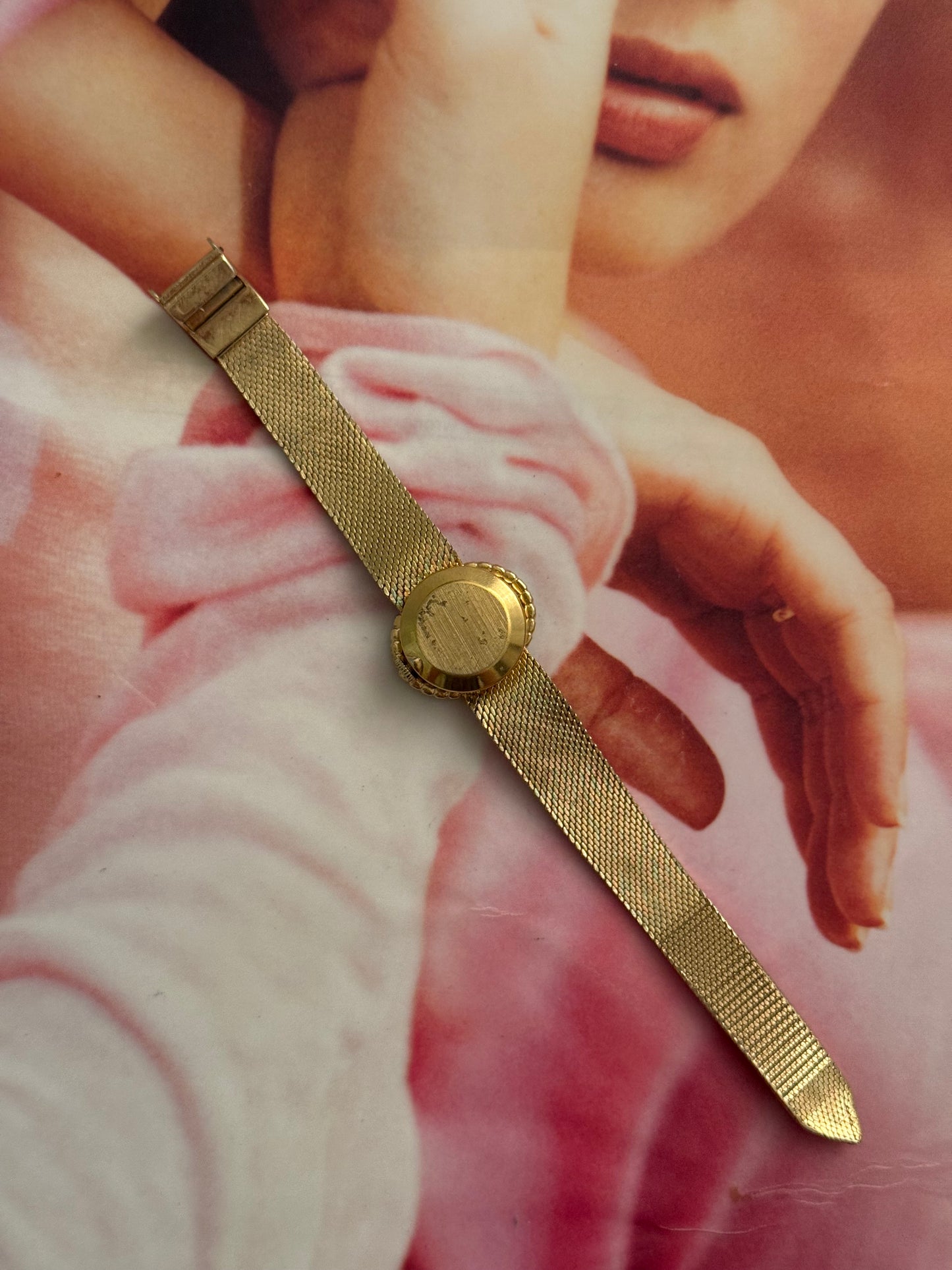 vintage lady sheffield gold watch