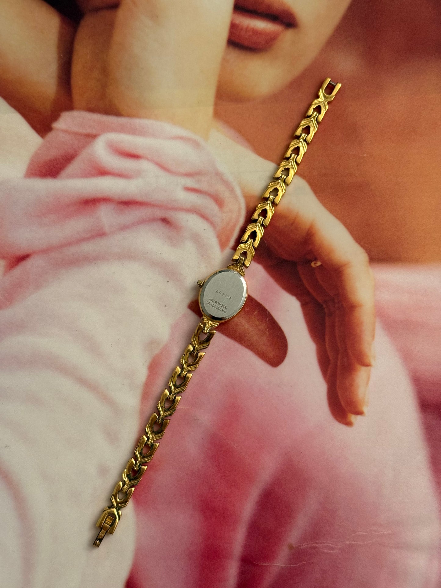 vintage blue jacques prevard watch