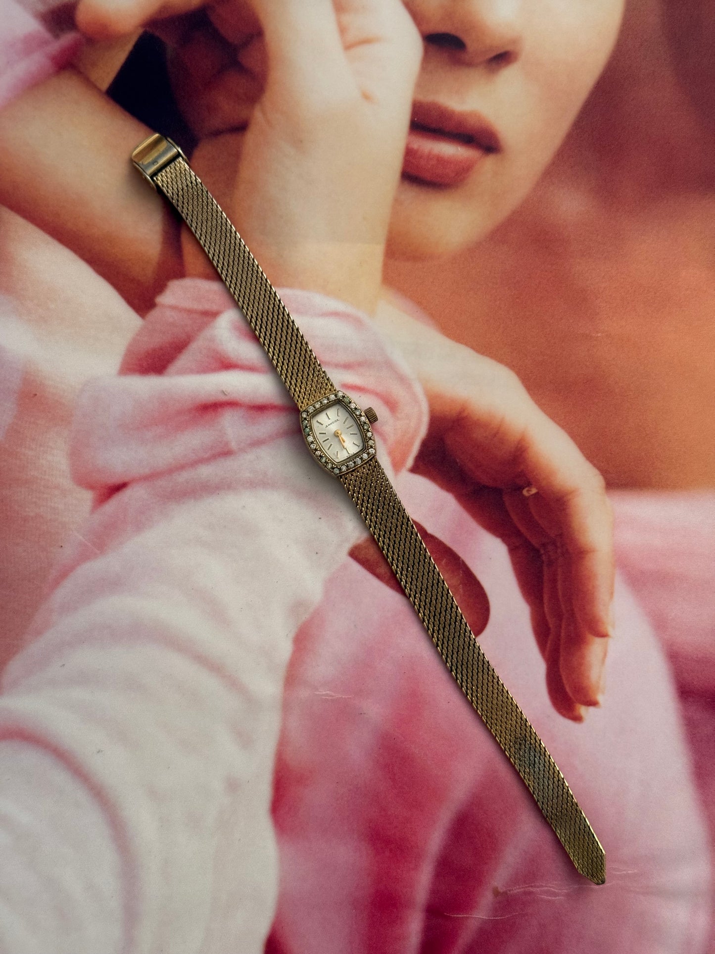 vintage sandoz gold watch