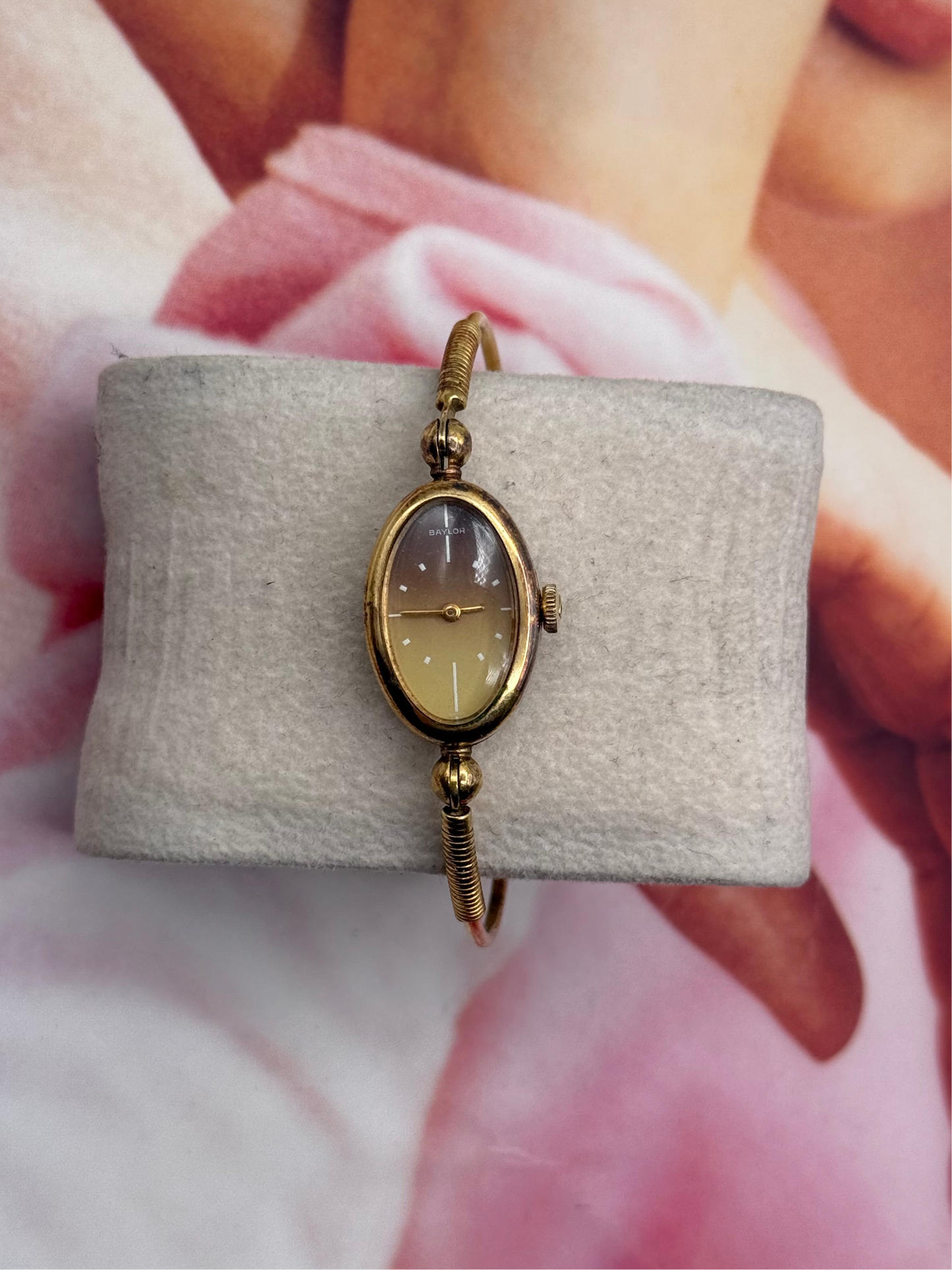 vintage baylor bangle watch