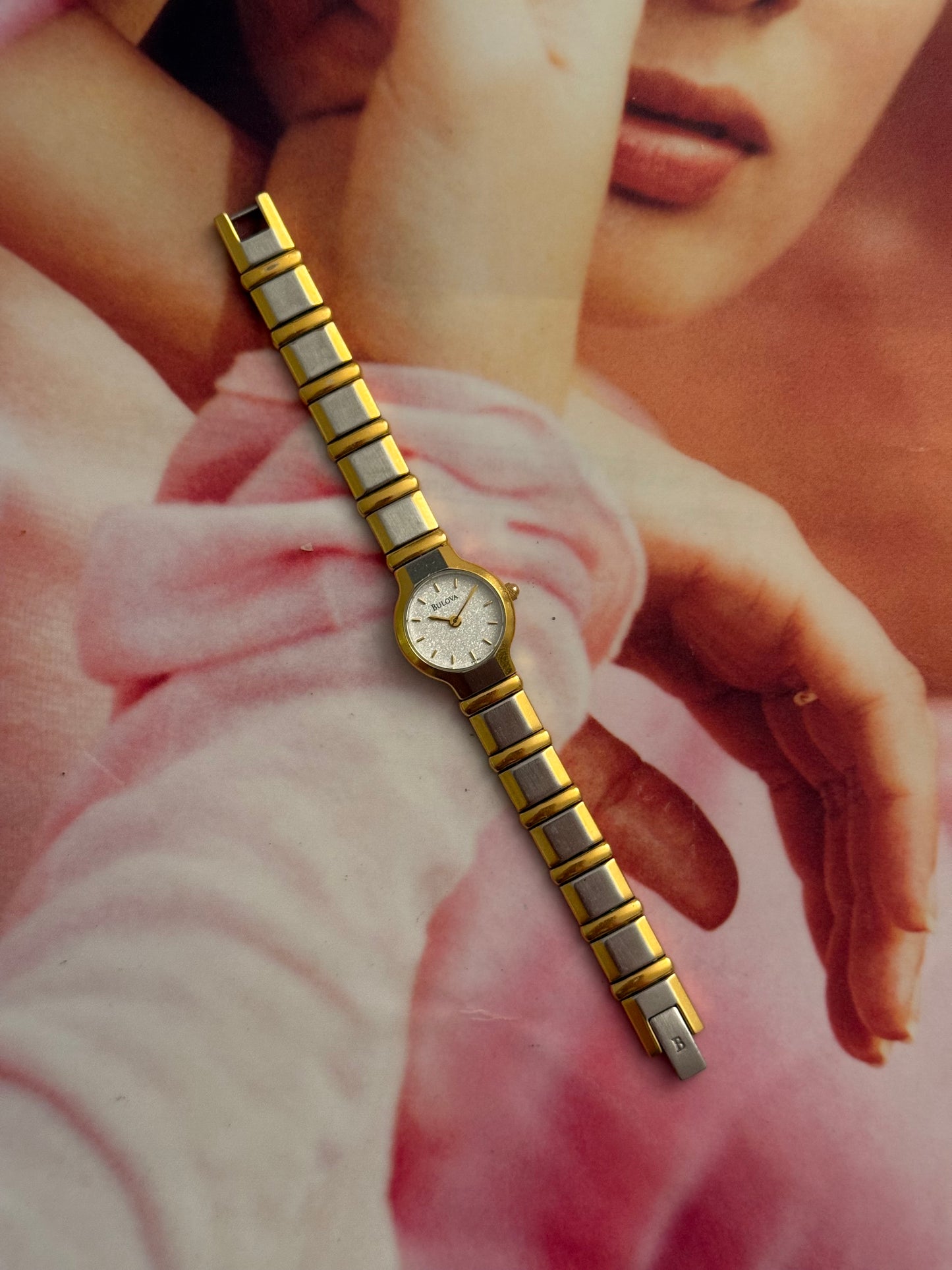 vintage bulova two tone