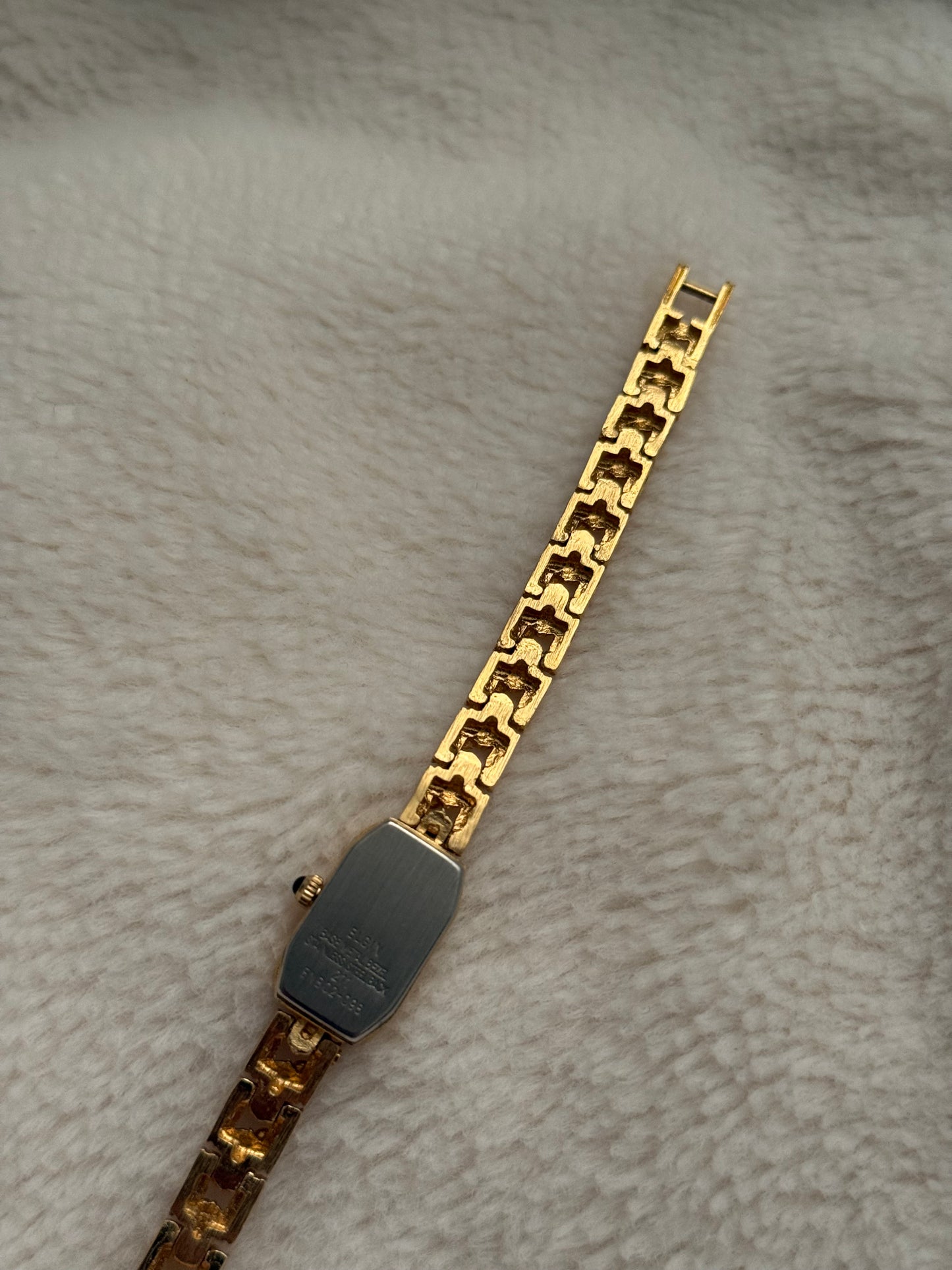 vintage elgin gold nugget watch