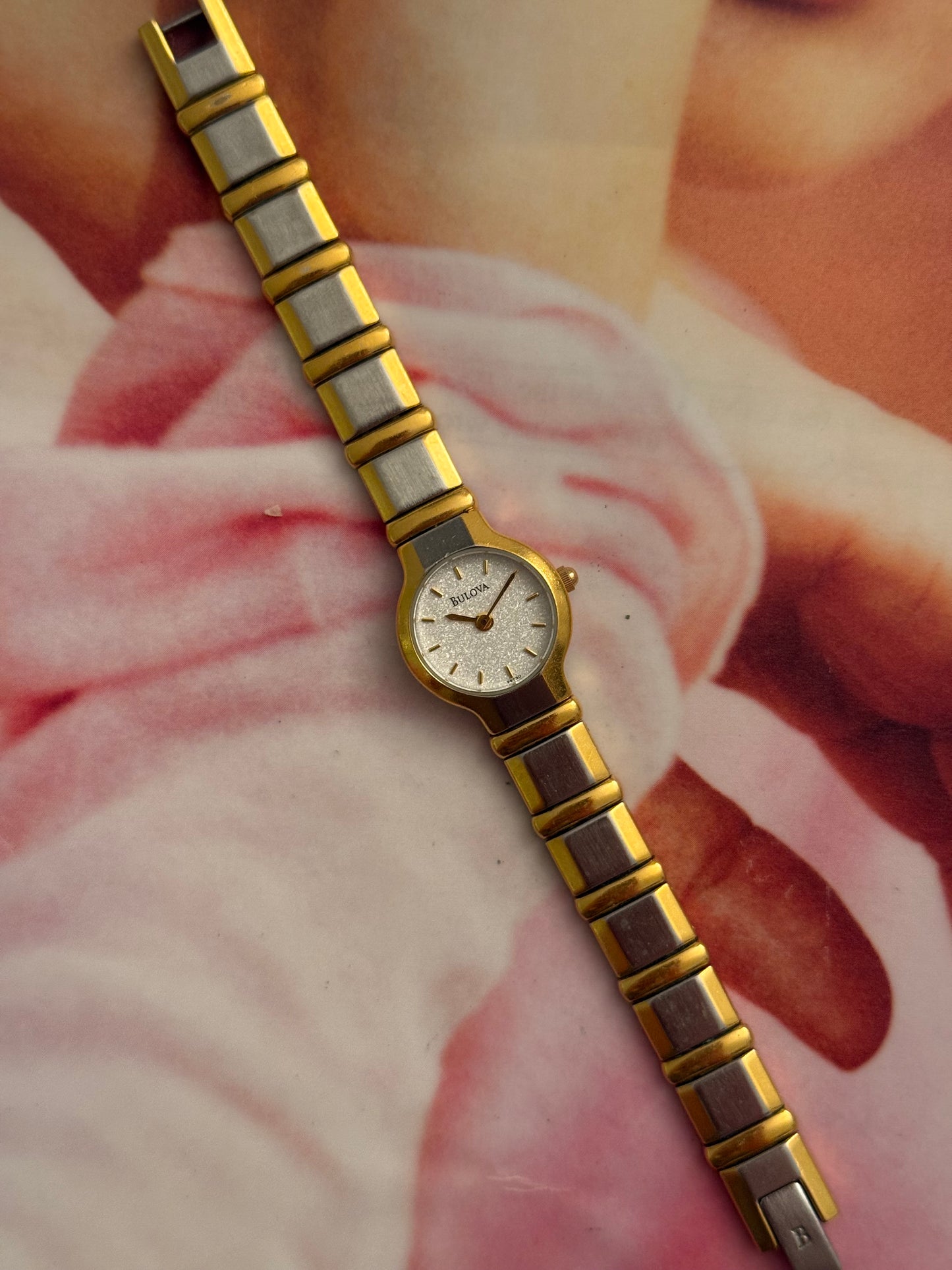 vintage bulova two tone
