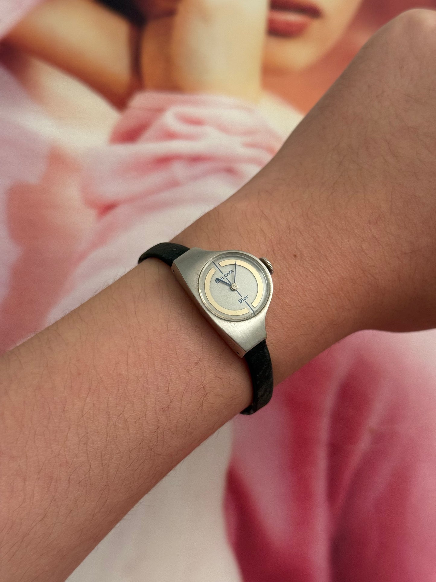 vintage bulova dior watch