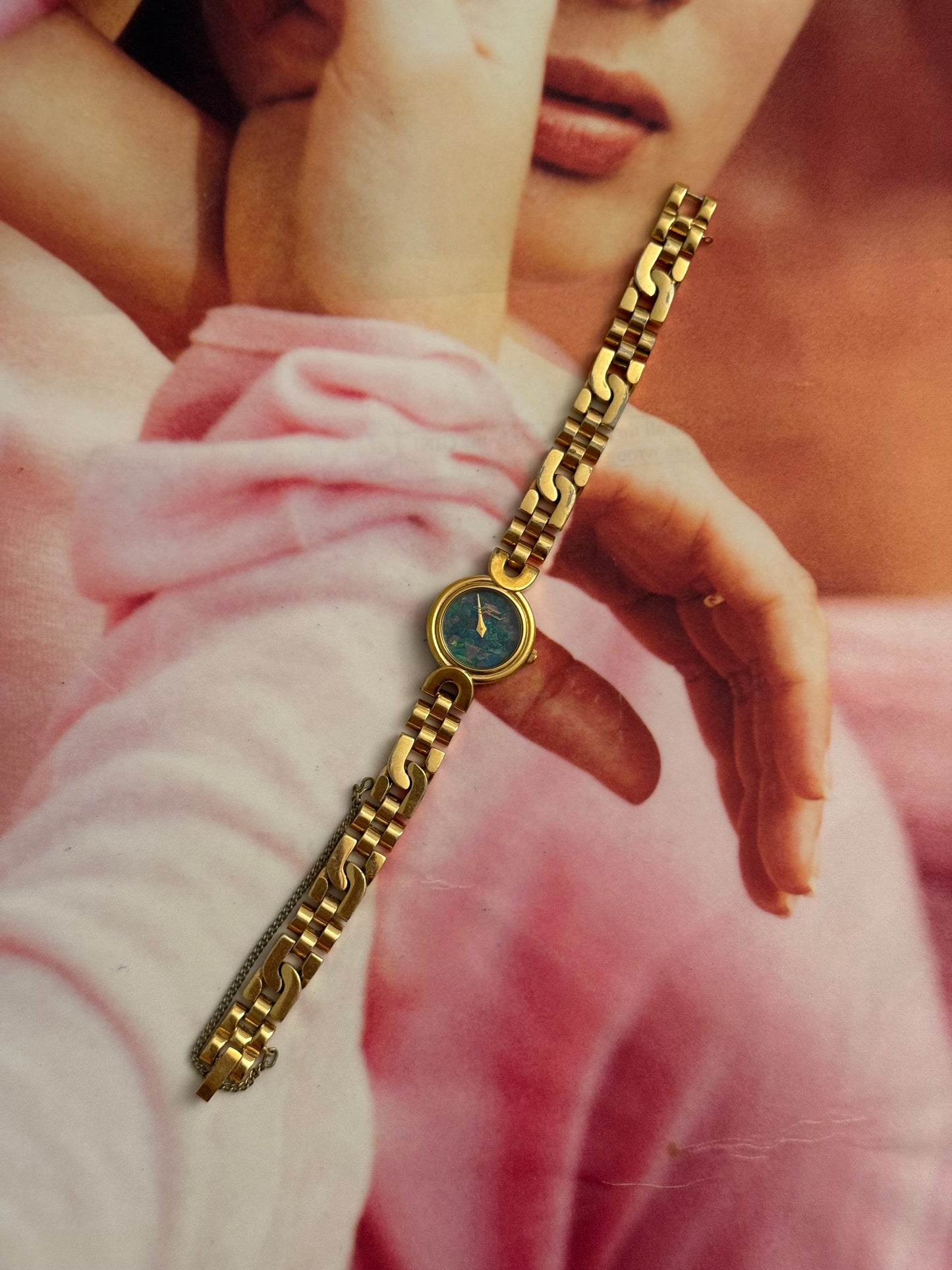 vintage opal jacques prevard watch