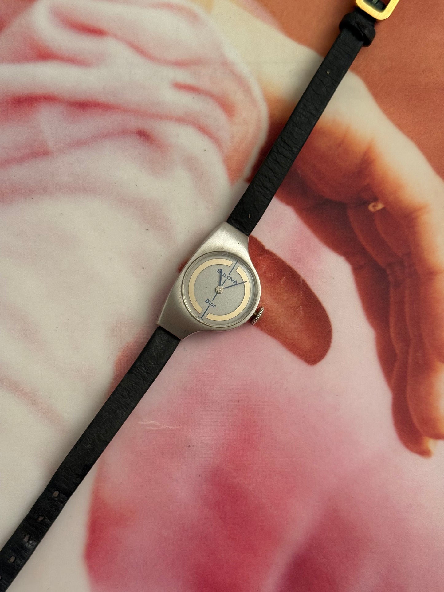 vintage bulova dior watch