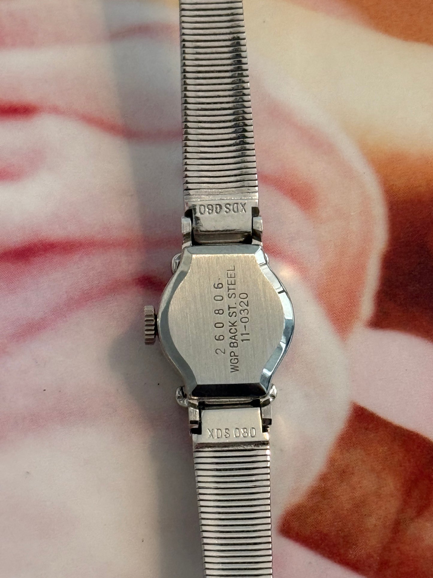 vintage seiko silver watch