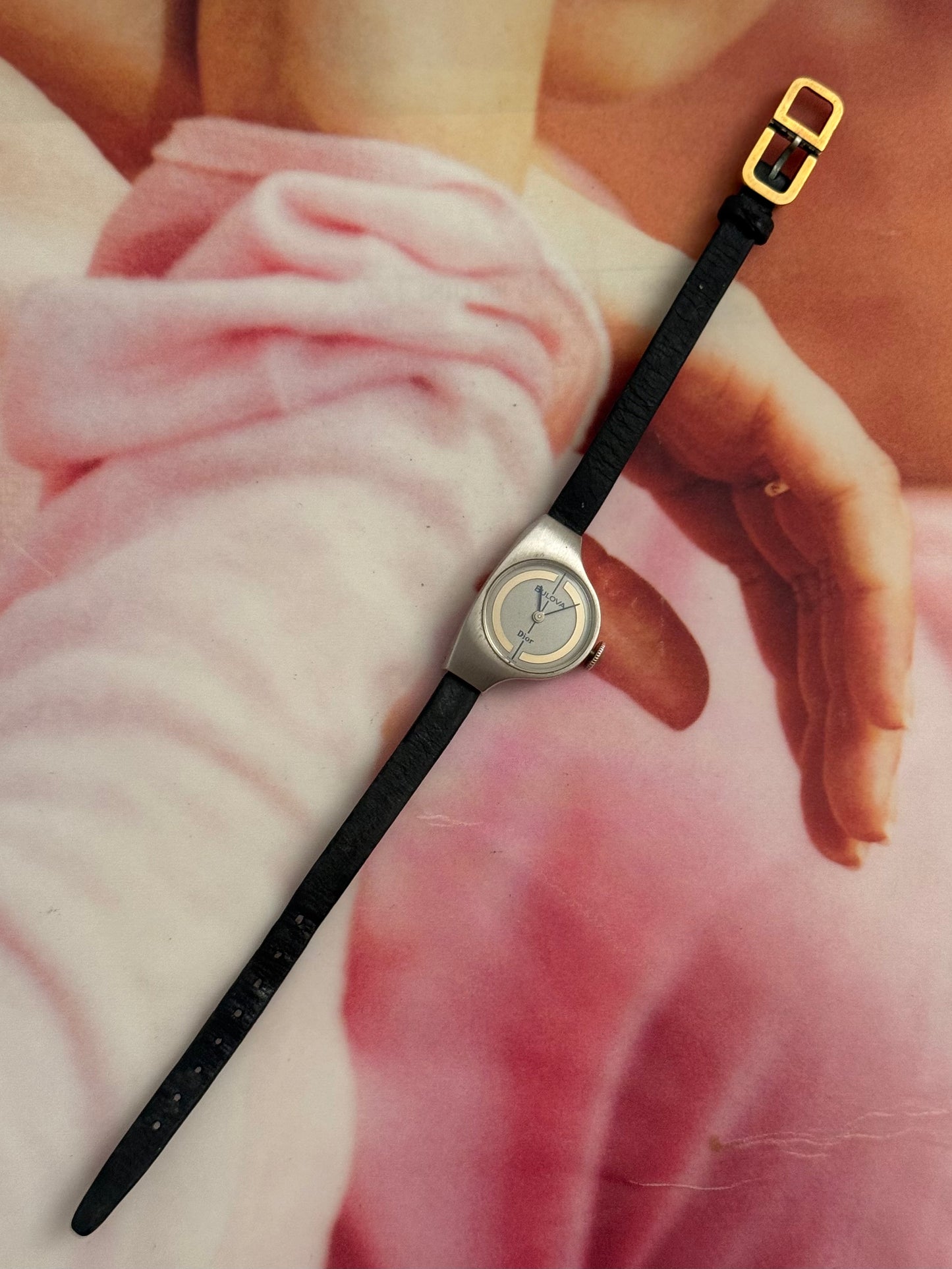 vintage bulova dior watch