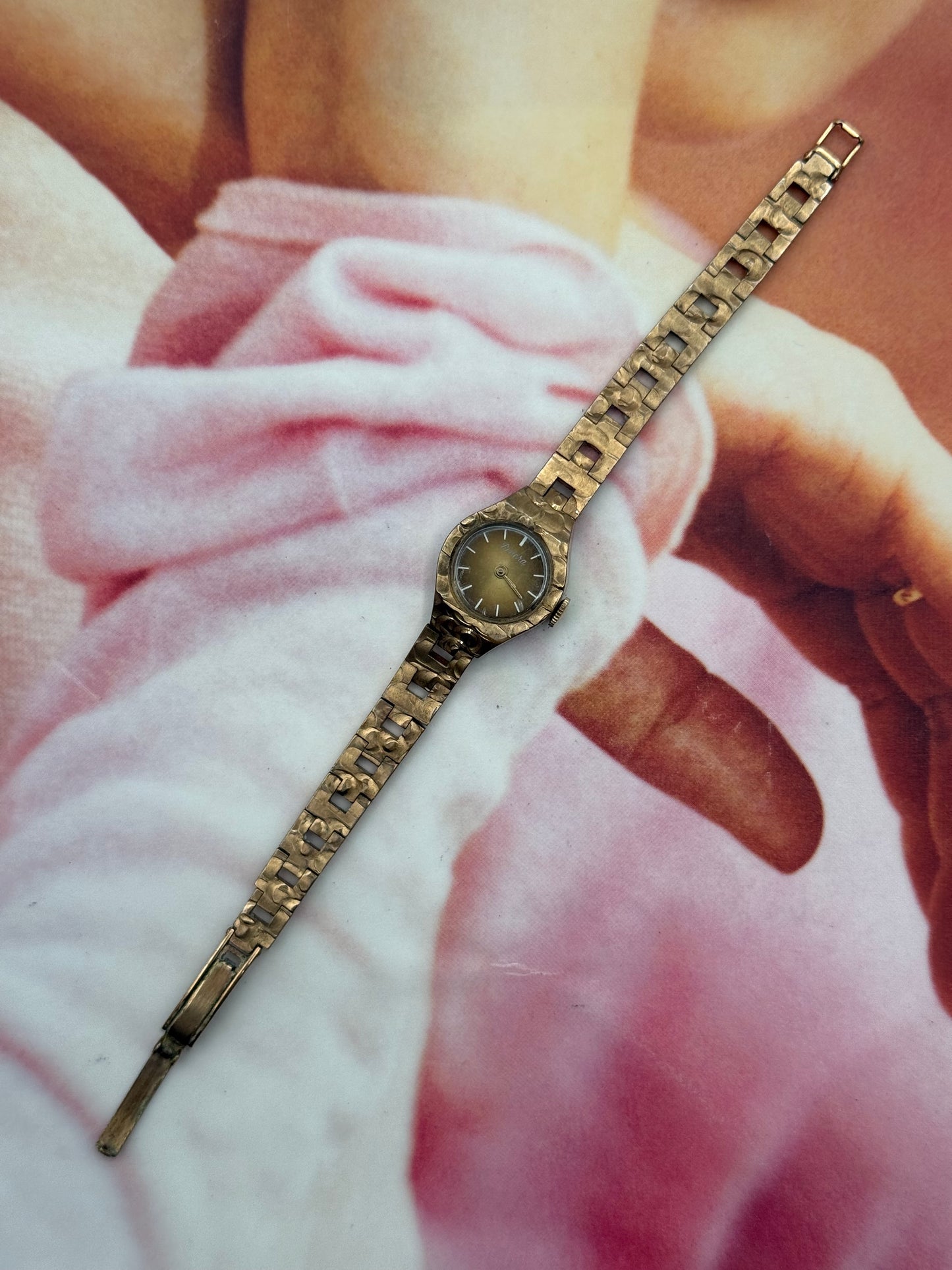 vintage rivera gold watch