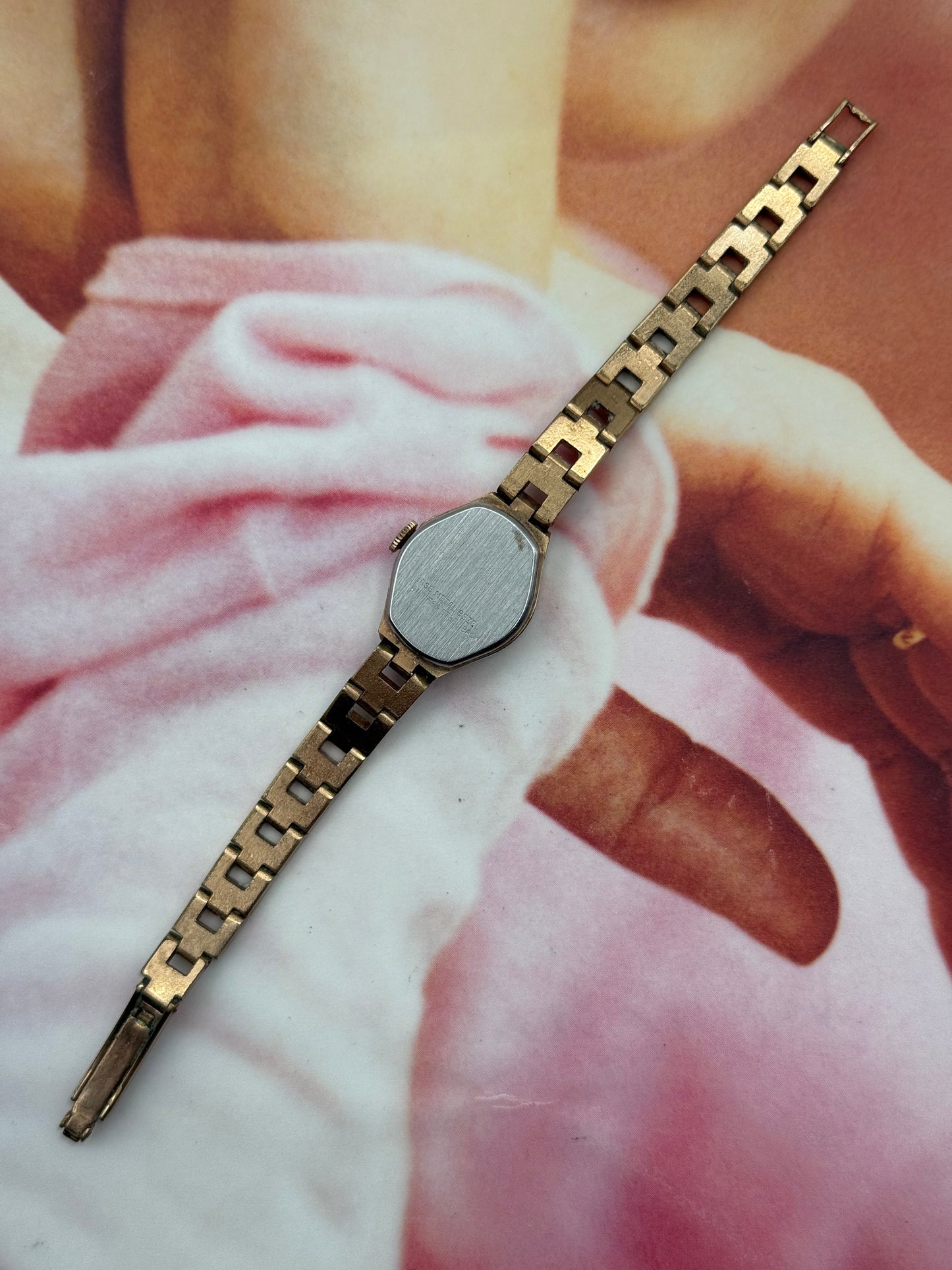 vintage rivera gold watch