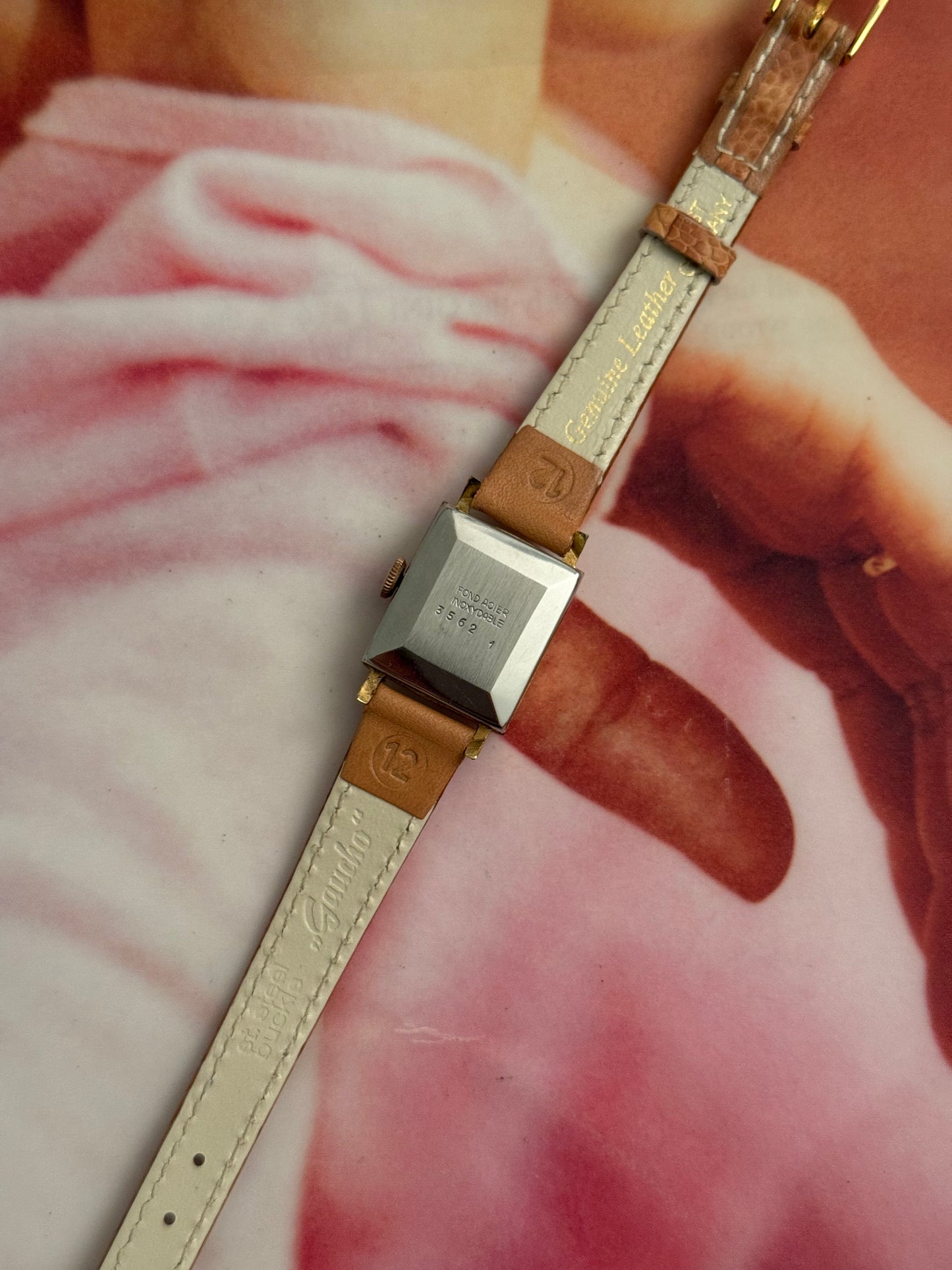 vintage eldor geneve tank watch