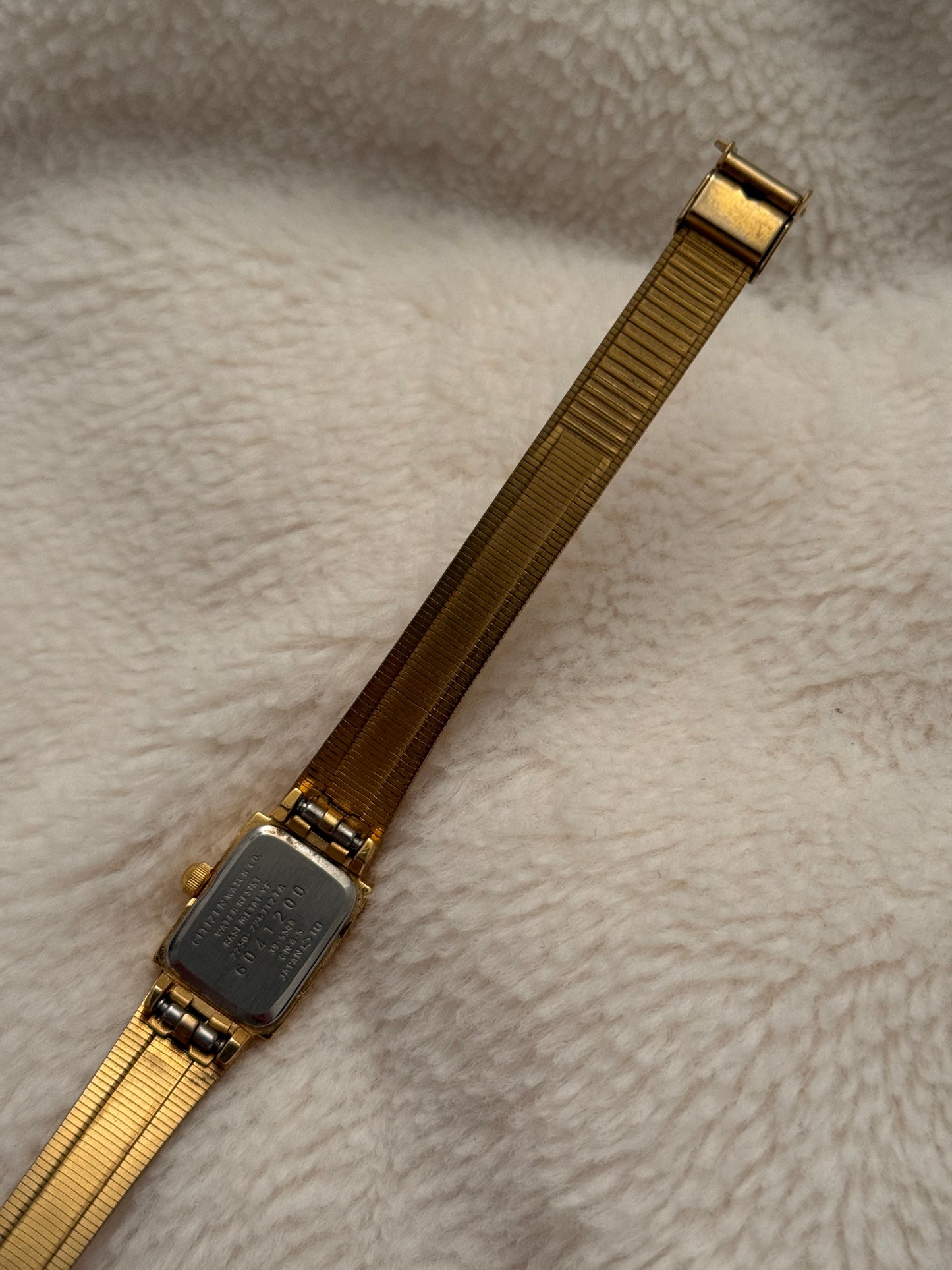 vintage citizen gold watch
