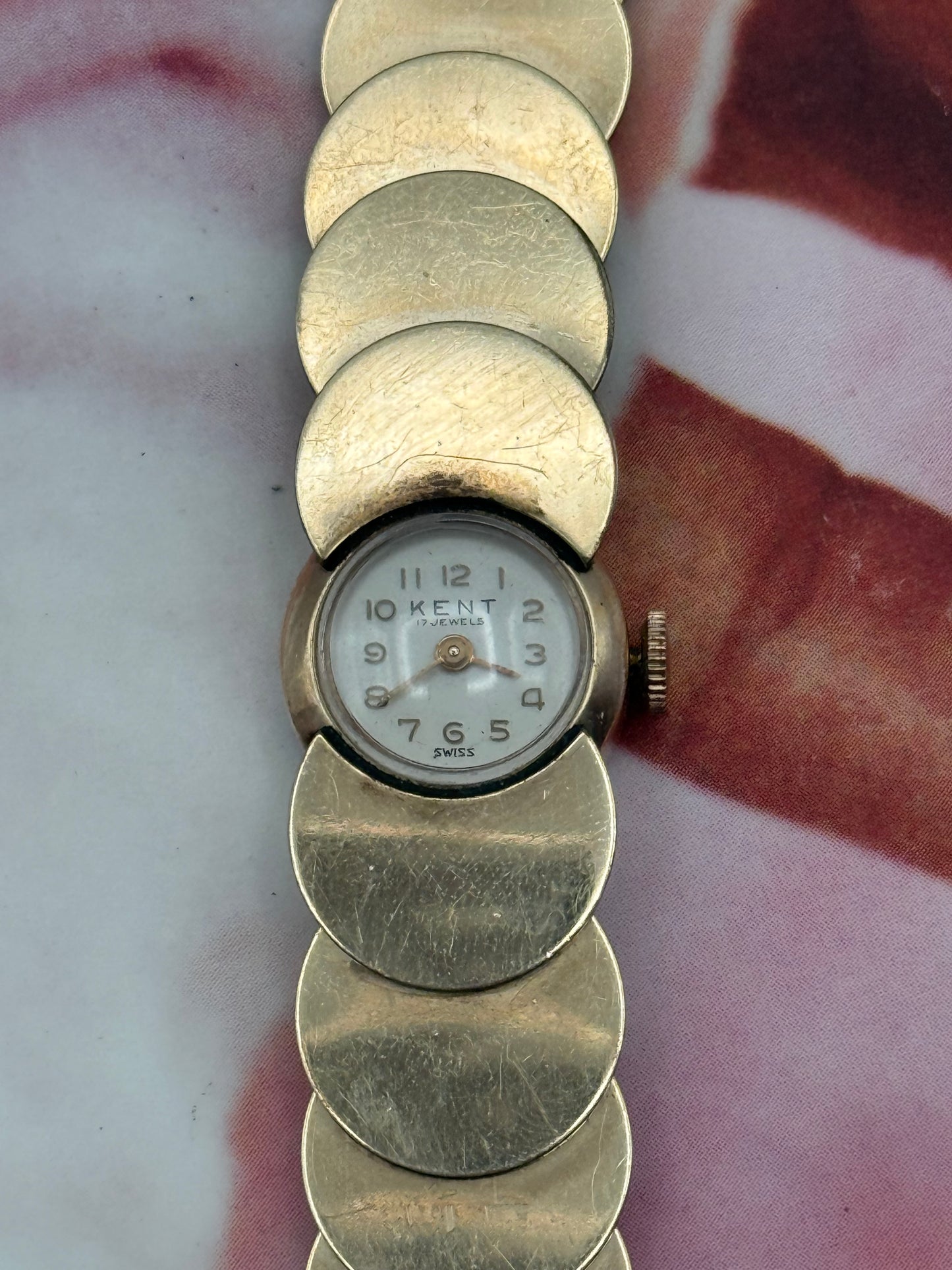 vintage kent gold watch
