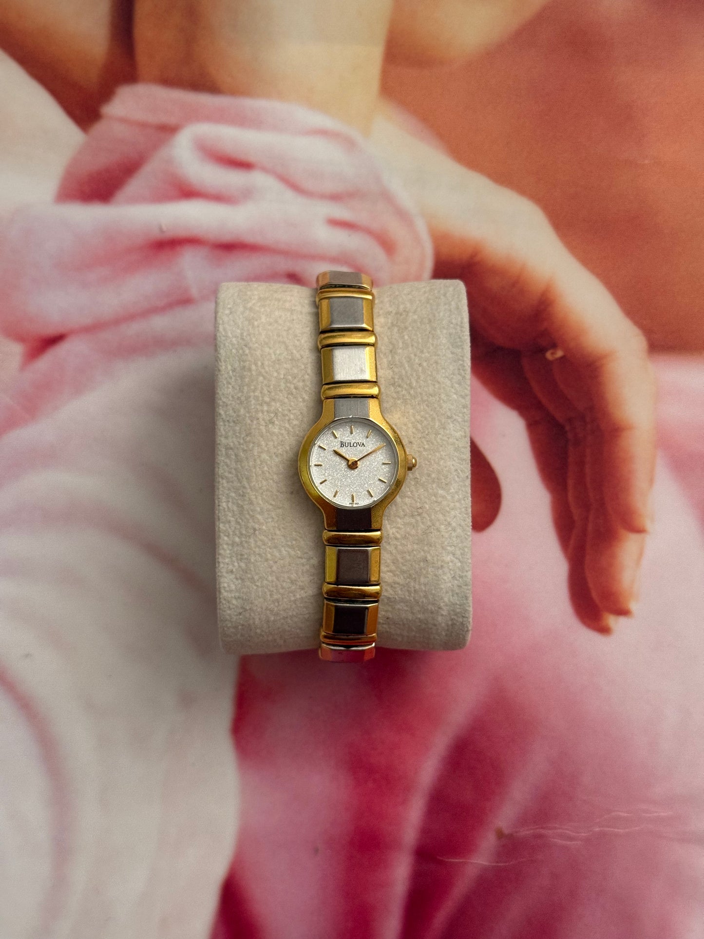 vintage bulova two tone
