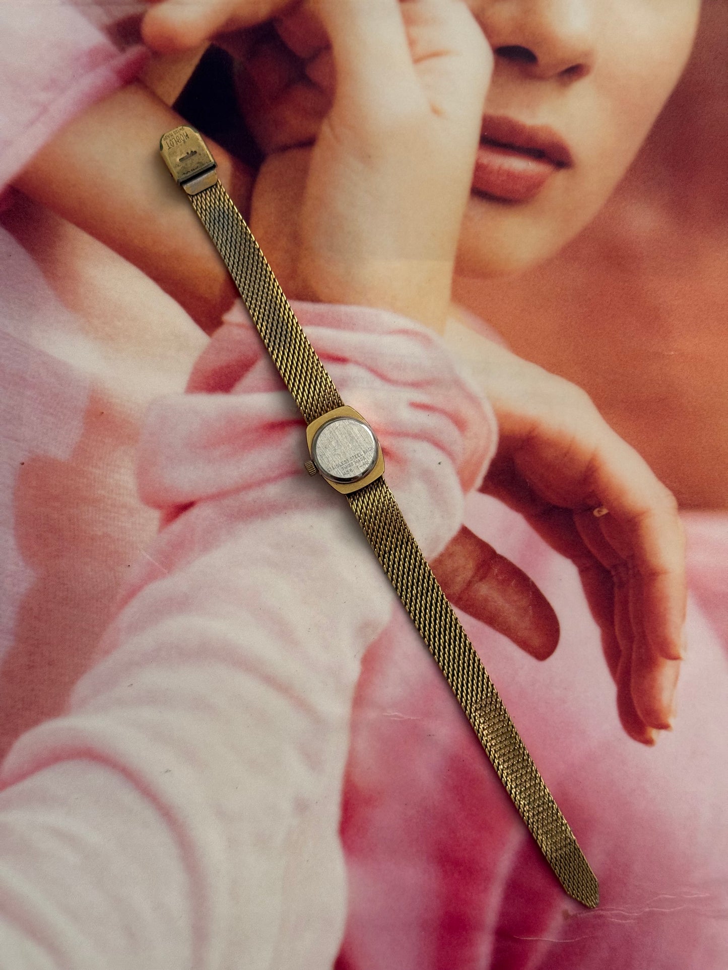 vintage sandoz gold watch