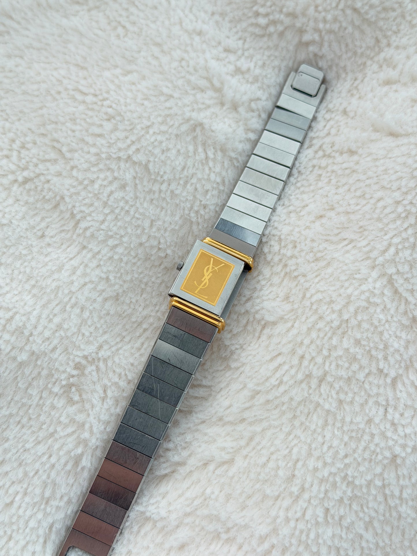 vintage 90's yves saint laurent two-tone "reverso"