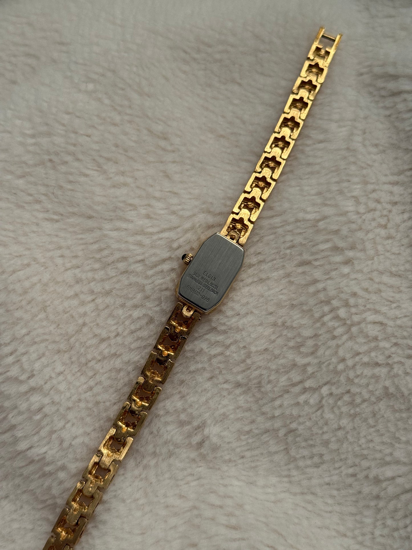 vintage elgin gold nugget watch