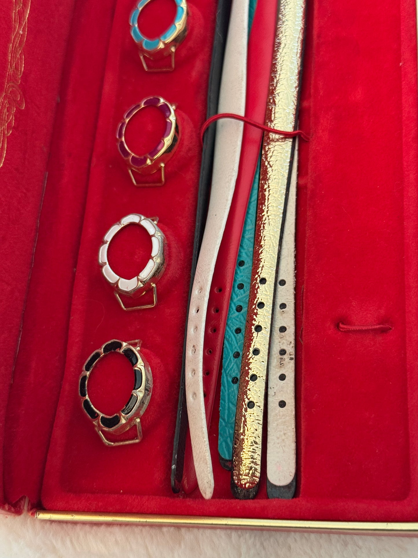 vintage chateau interchangable watch w/ box