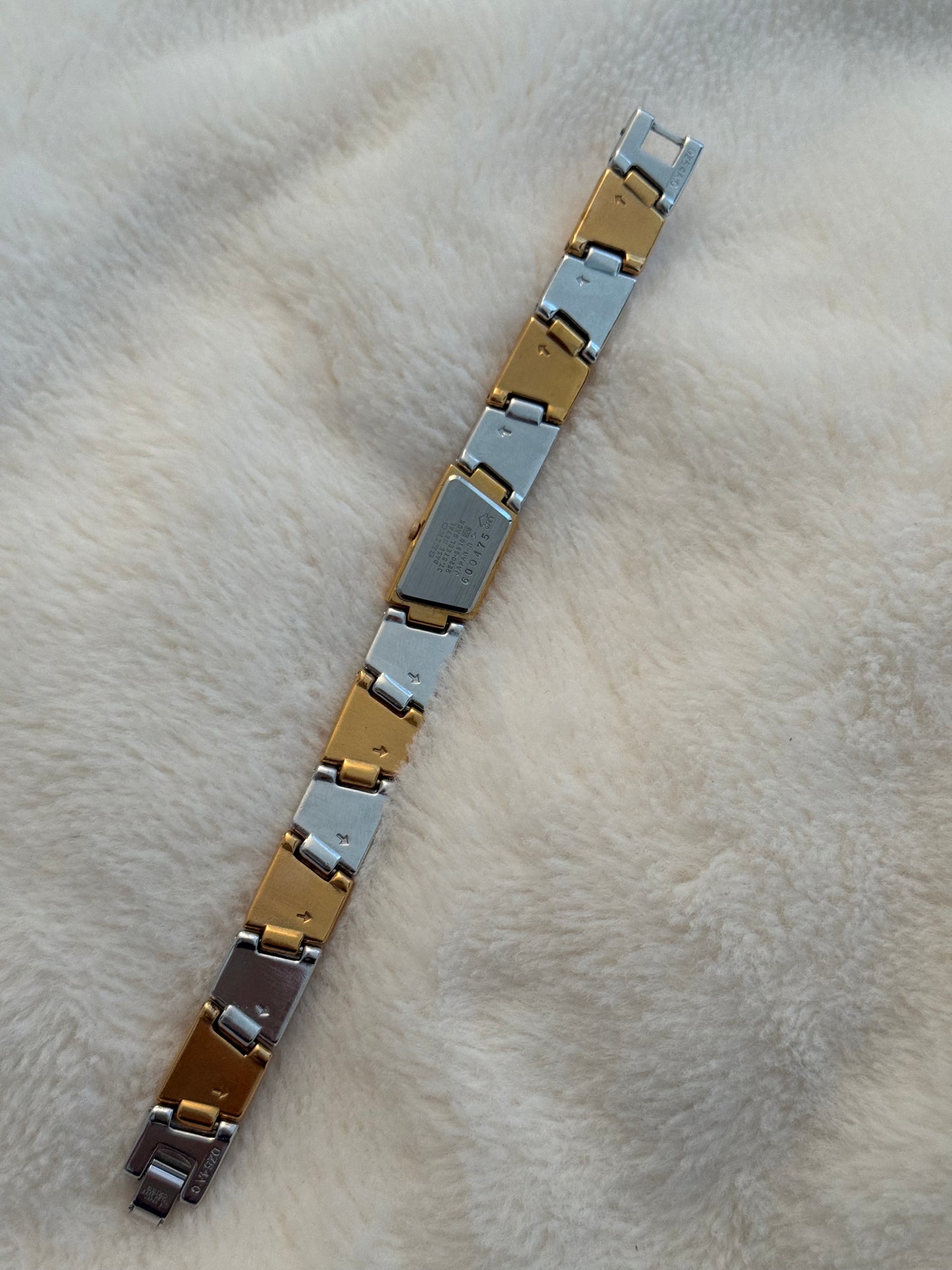 vintage seiko asymmetric watch