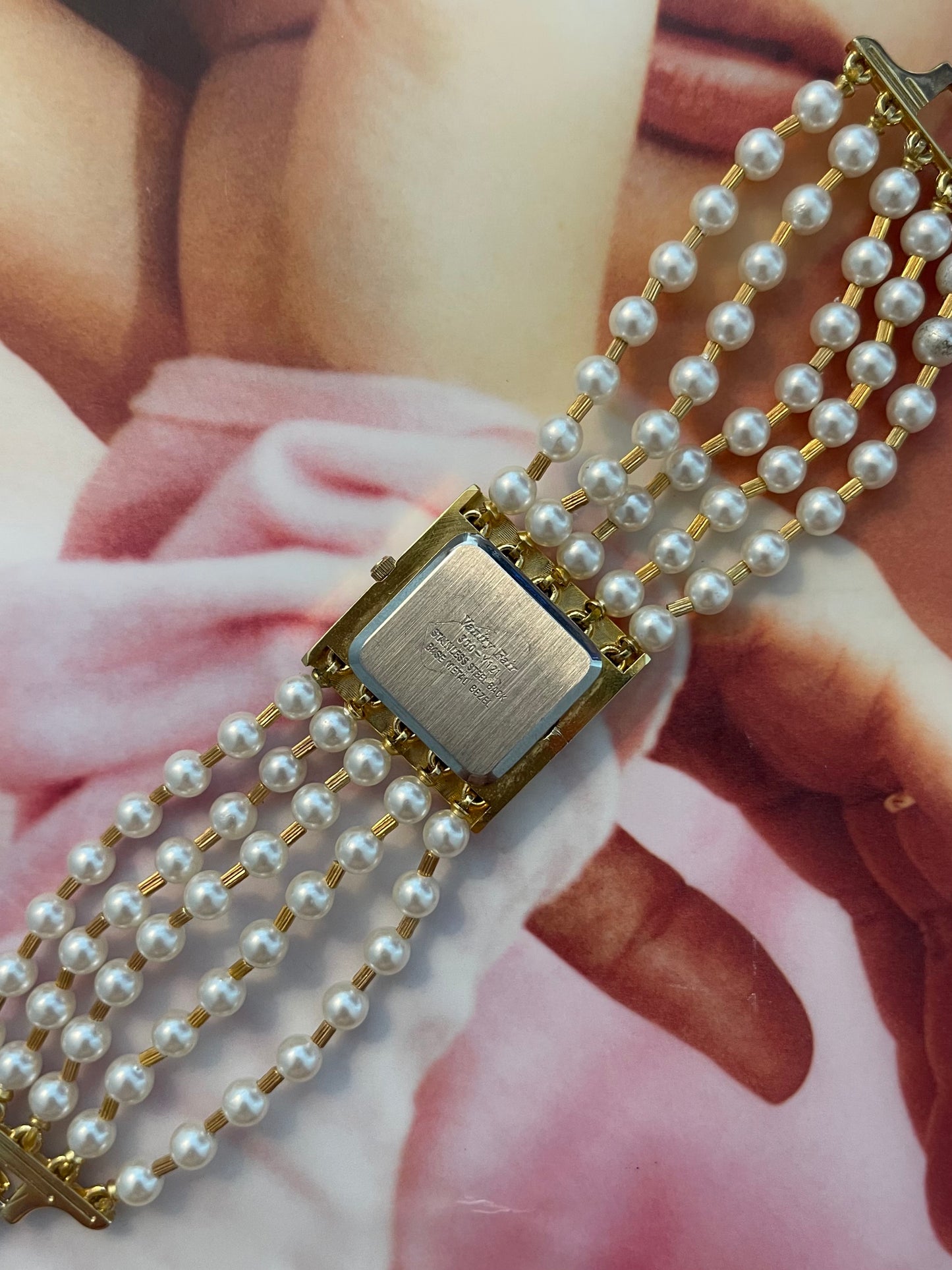 vintage vanity fair pearl watch - RPM Vintage