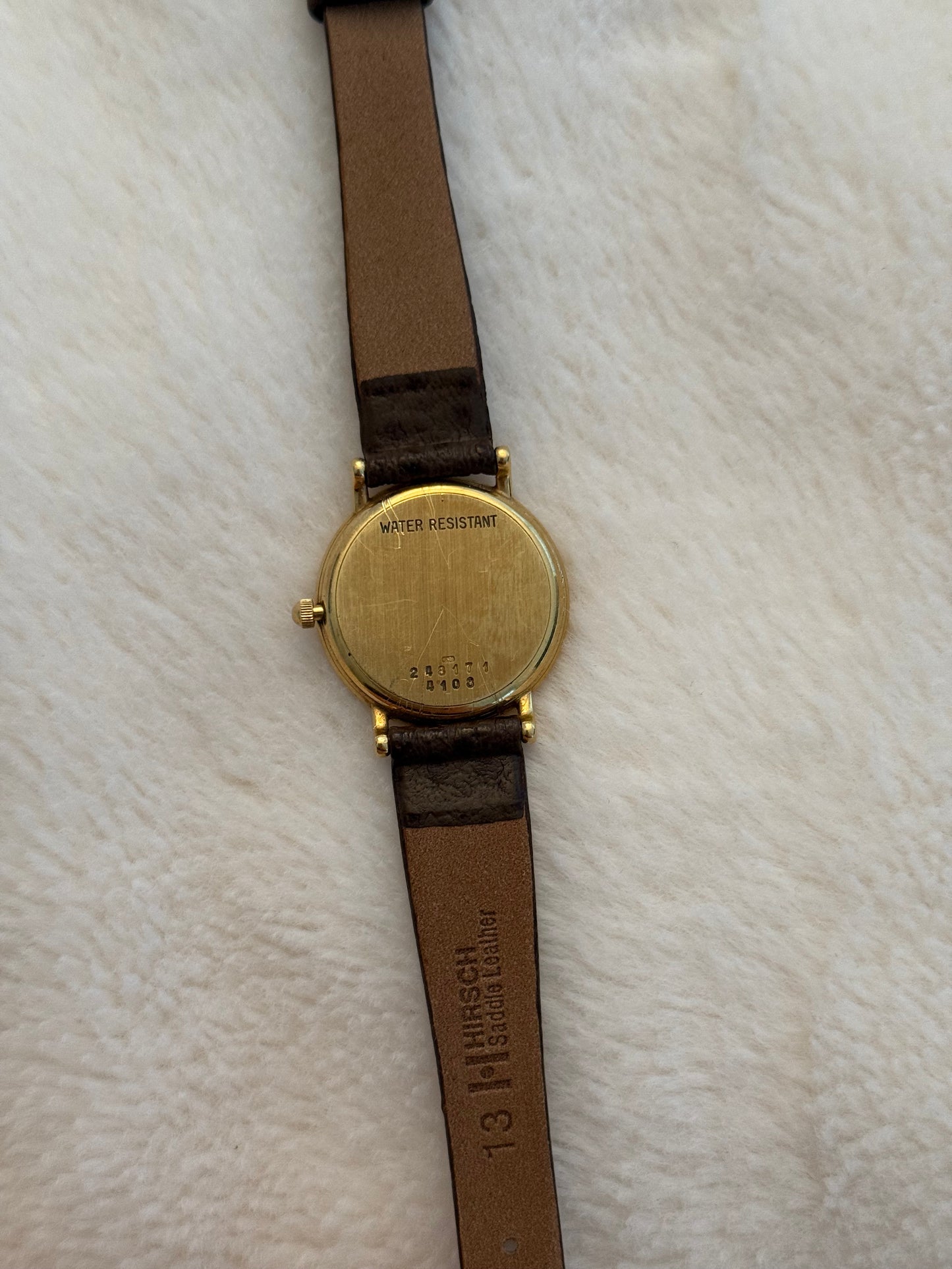 vintage 18kt gold chopard watch