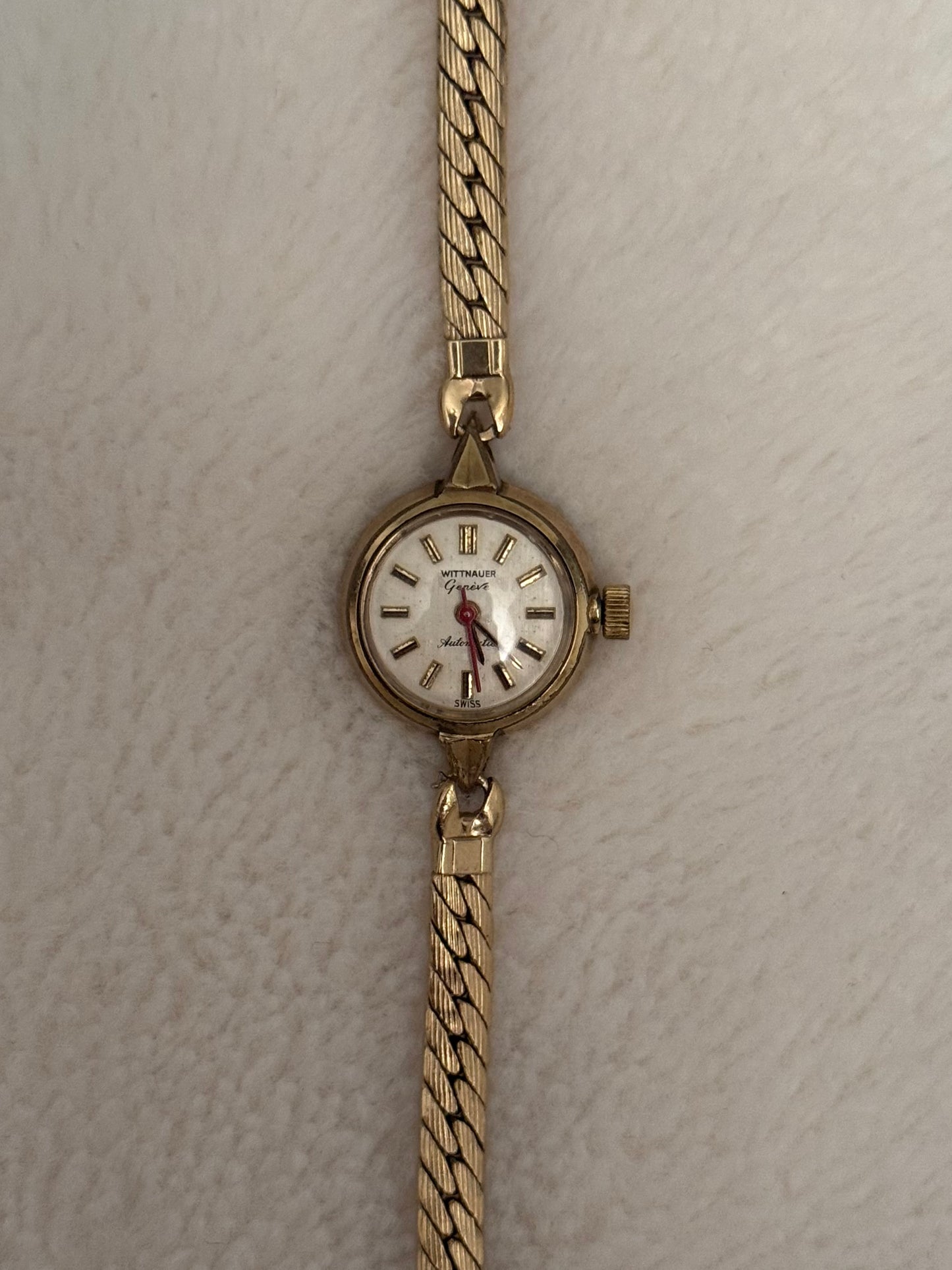 vintage wittnauer gold watch