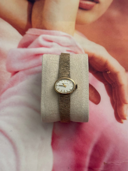 vintage caravelle gold watch