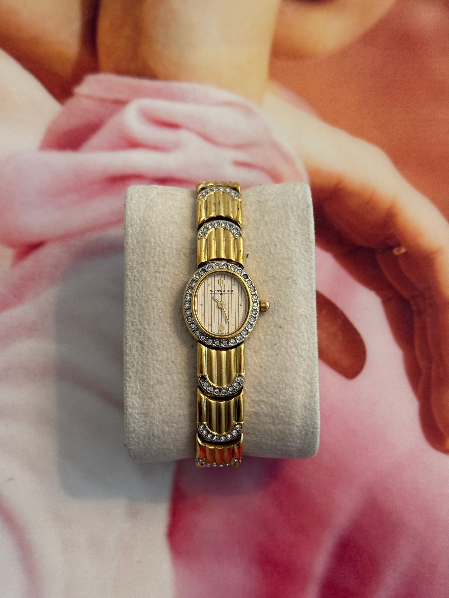 vintage wittnauer gold watch