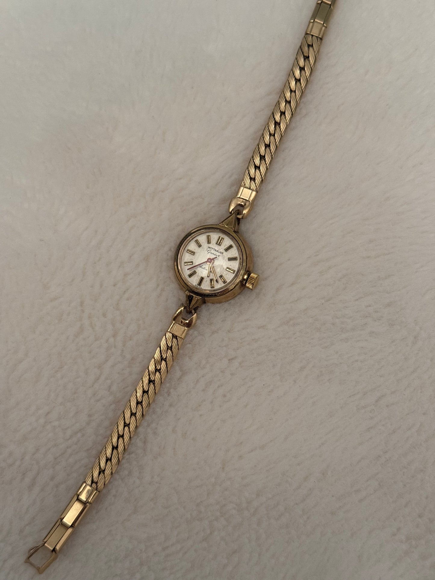 vintage wittnauer gold watch