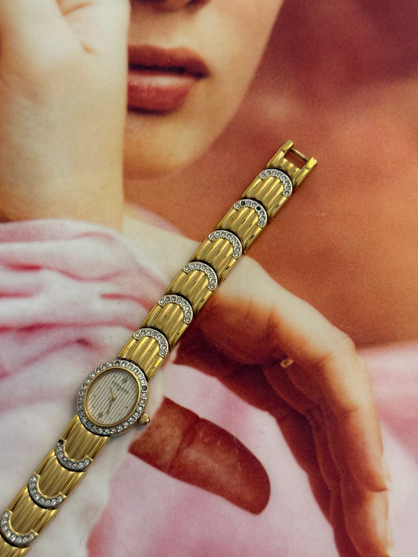 vintage wittnauer gold watch