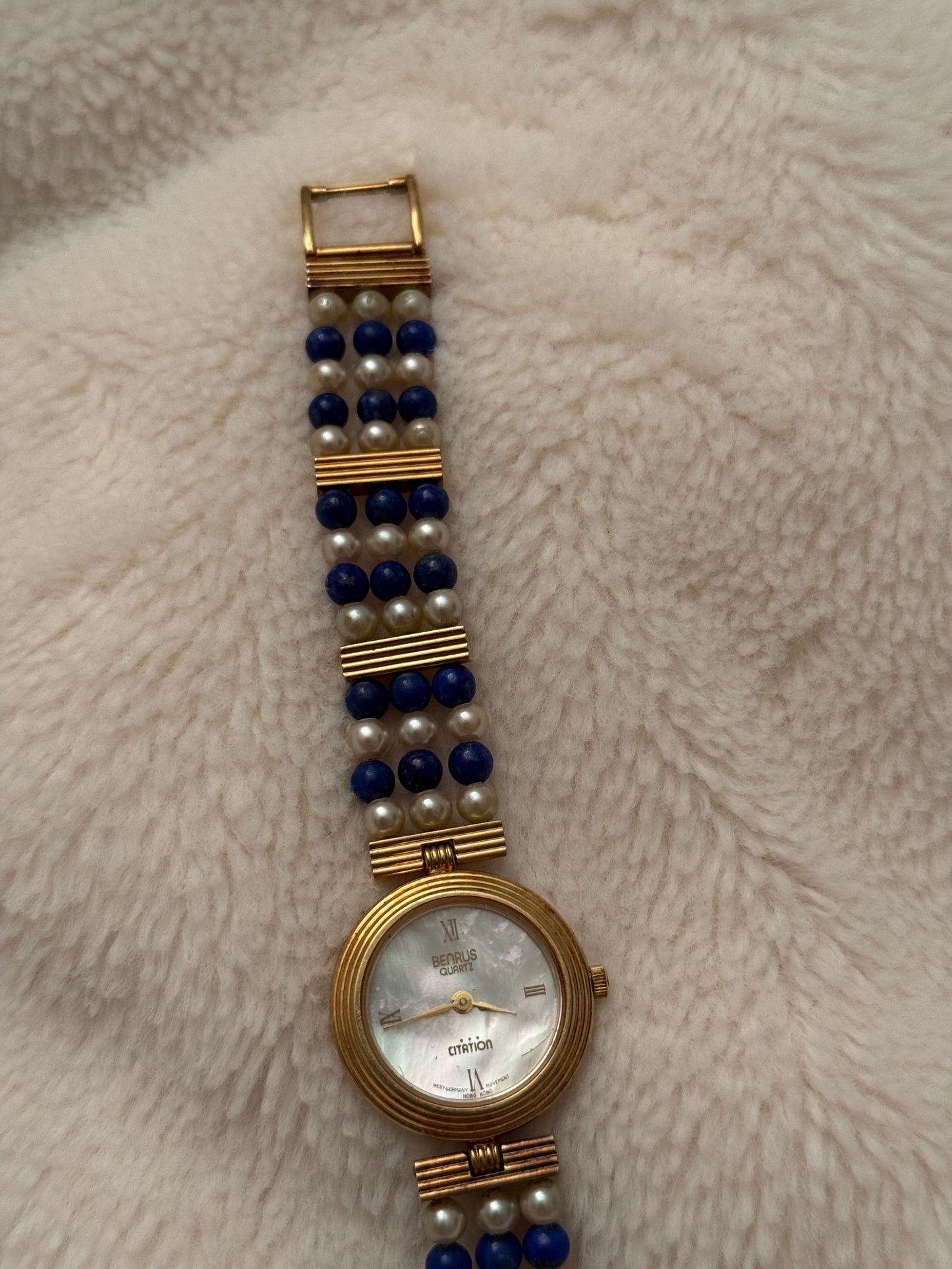 vintage benrus pearl watch