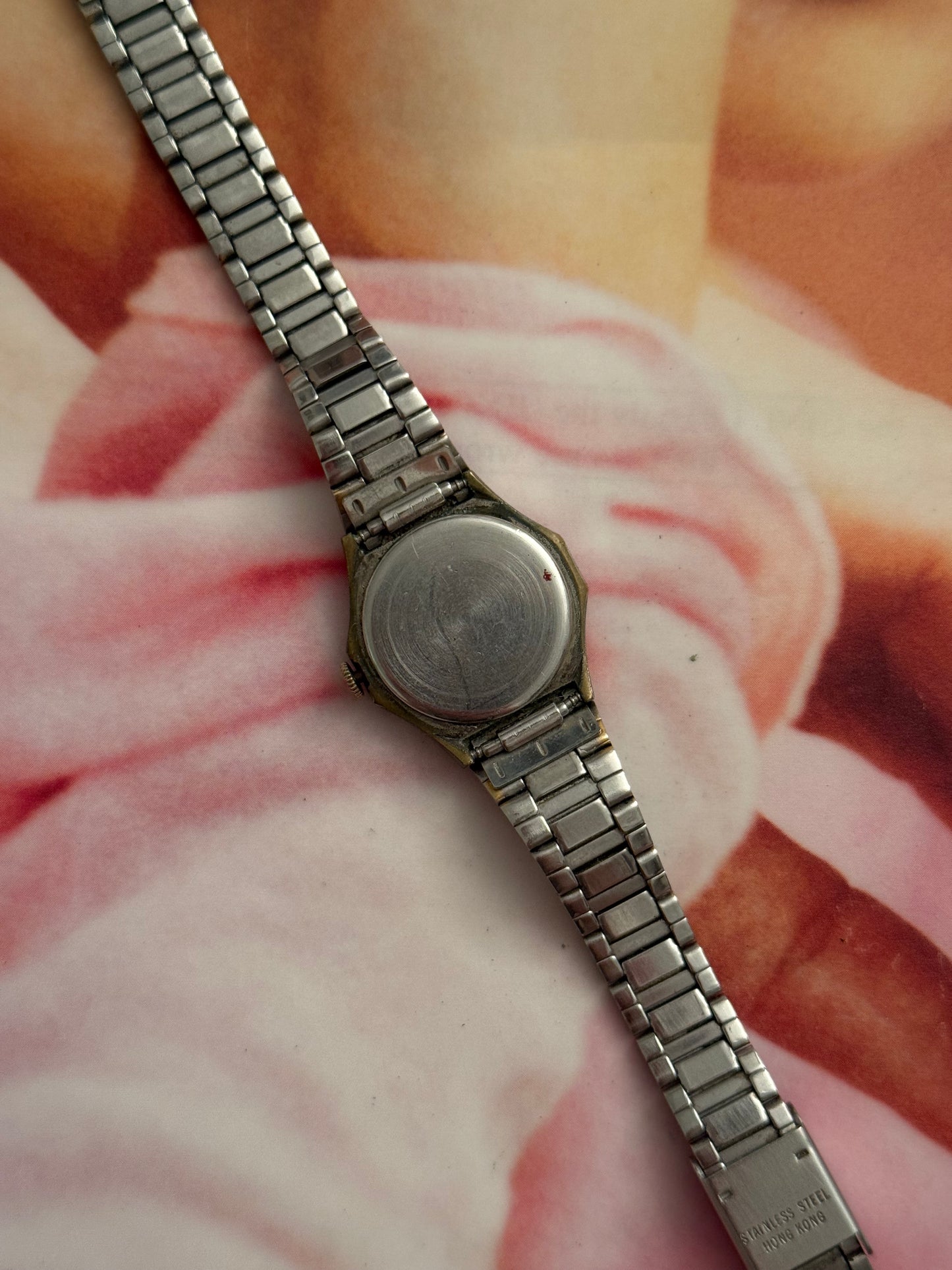 vintage pedre two tone watch