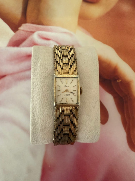 vintage Pedre gold watch