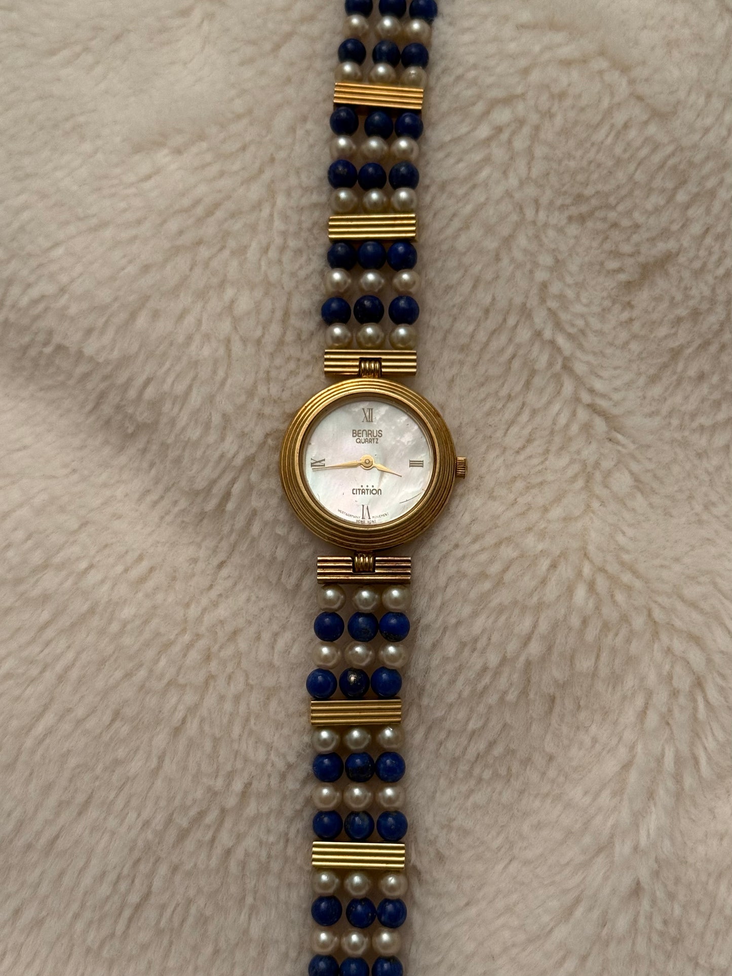 vintage benrus pearl watch