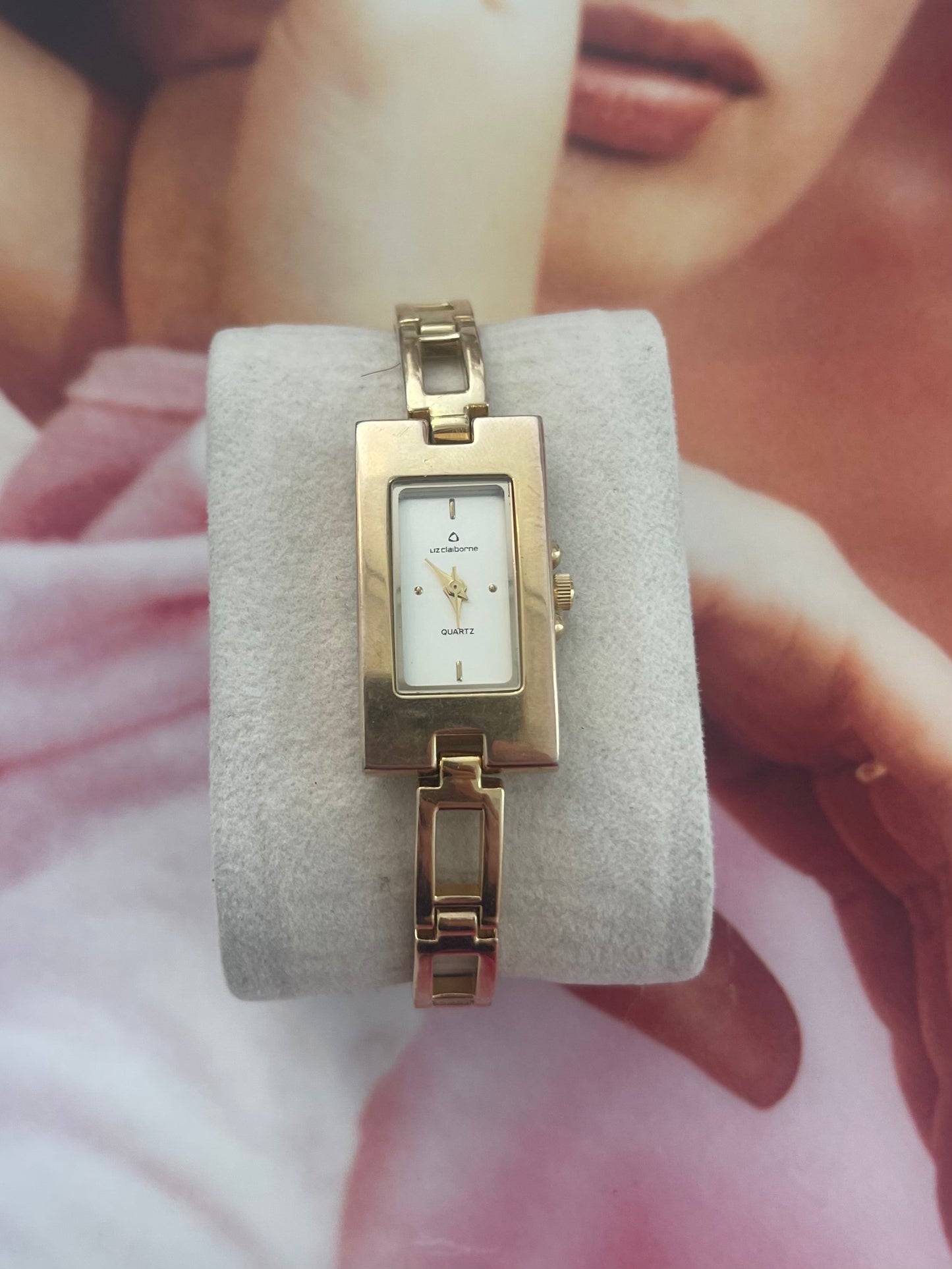 vintage liz claiborne gold watch - RPM Vintage