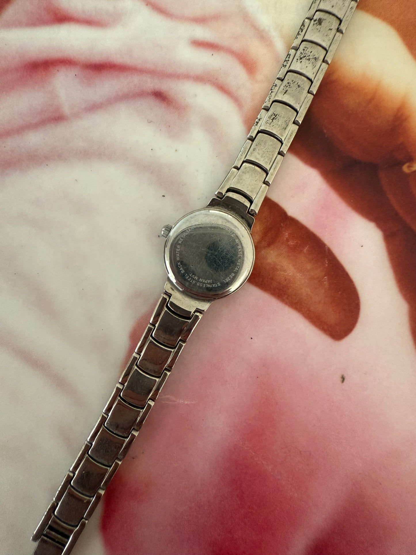 vintage caravelle silver watch