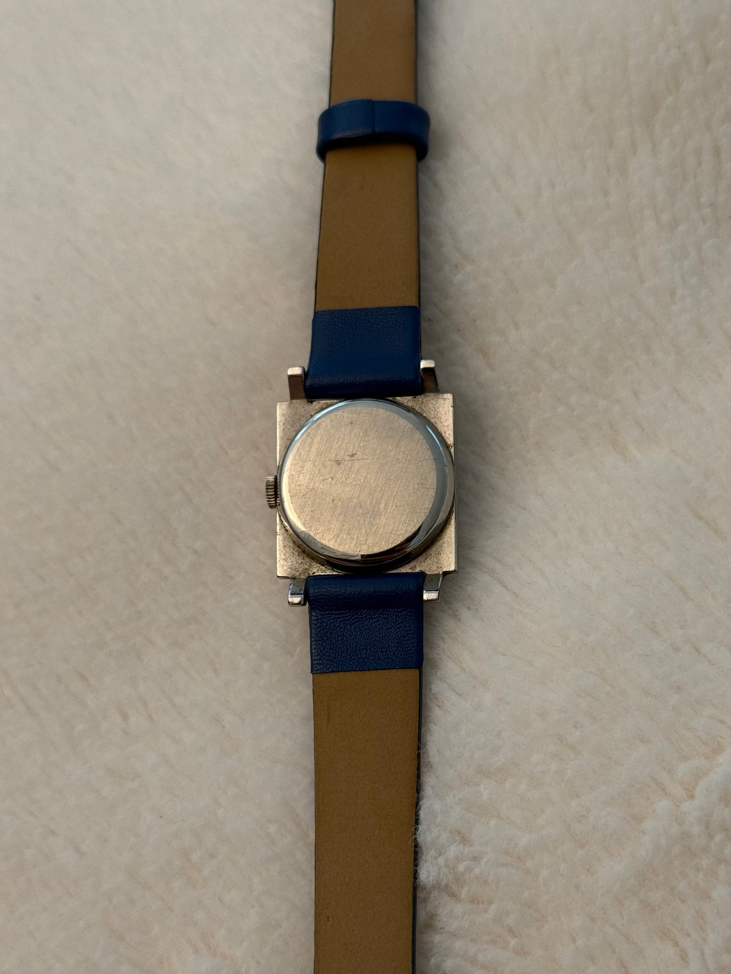 vintage sarcar geneve leather watch
