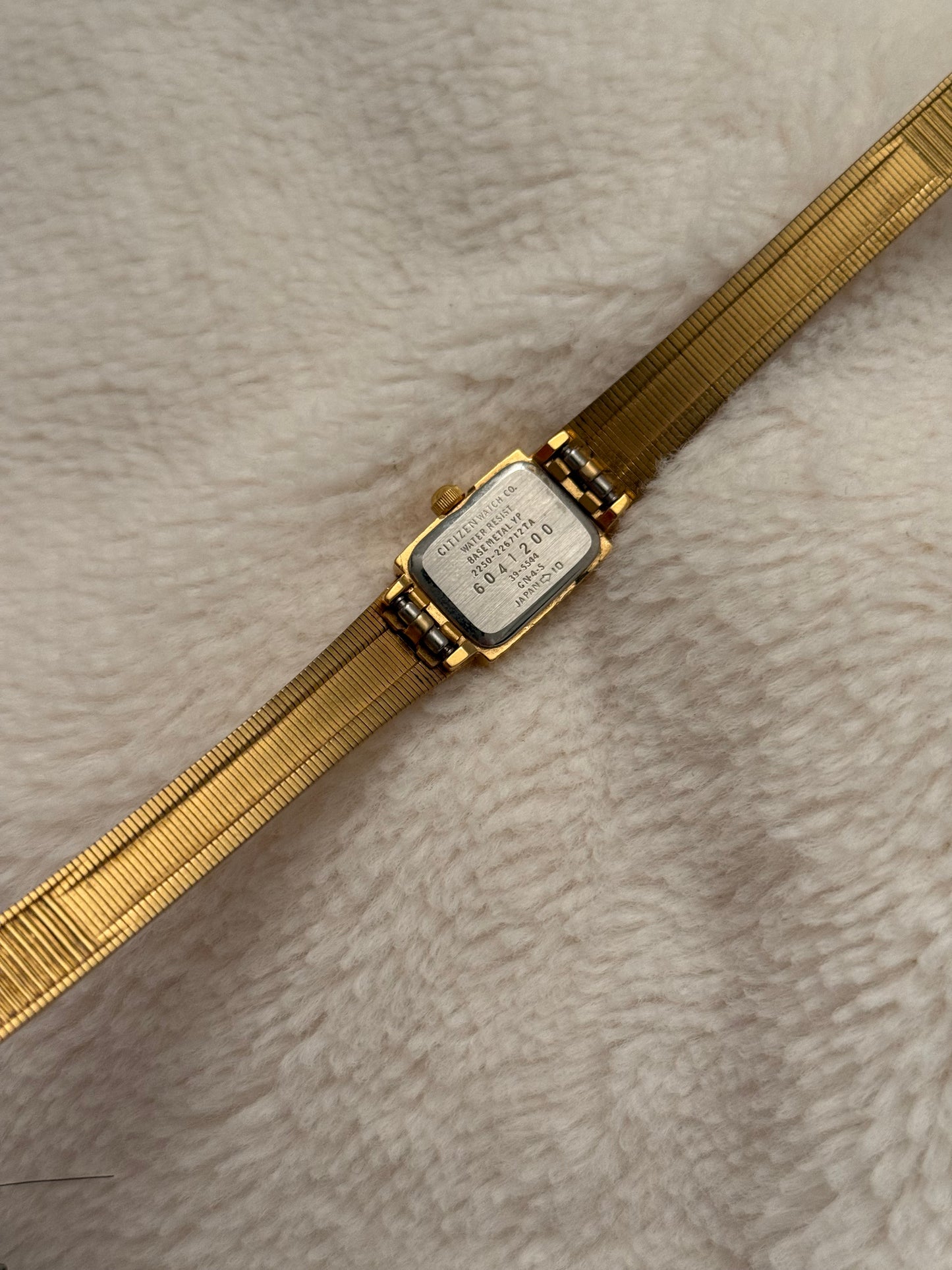 vintage citizen gold watch
