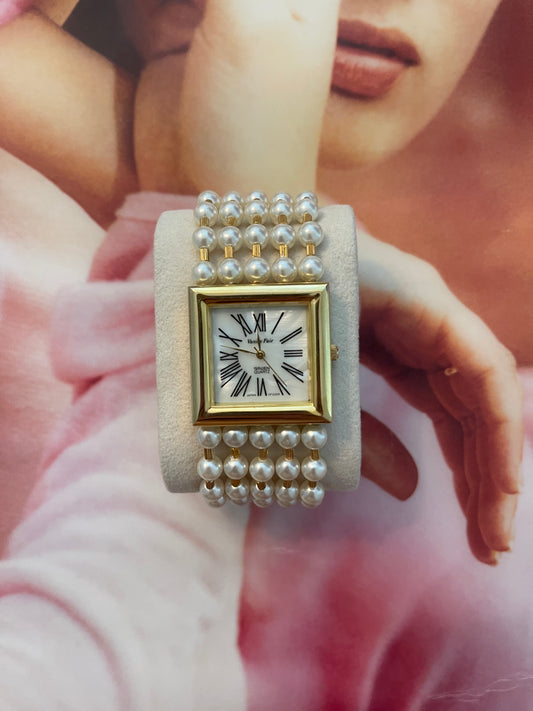 vintage vanity fair pearl watch - RPM Vintage