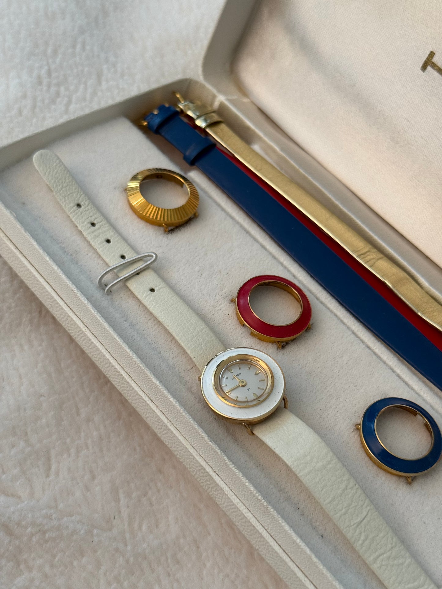 vintage heno interchangable watch