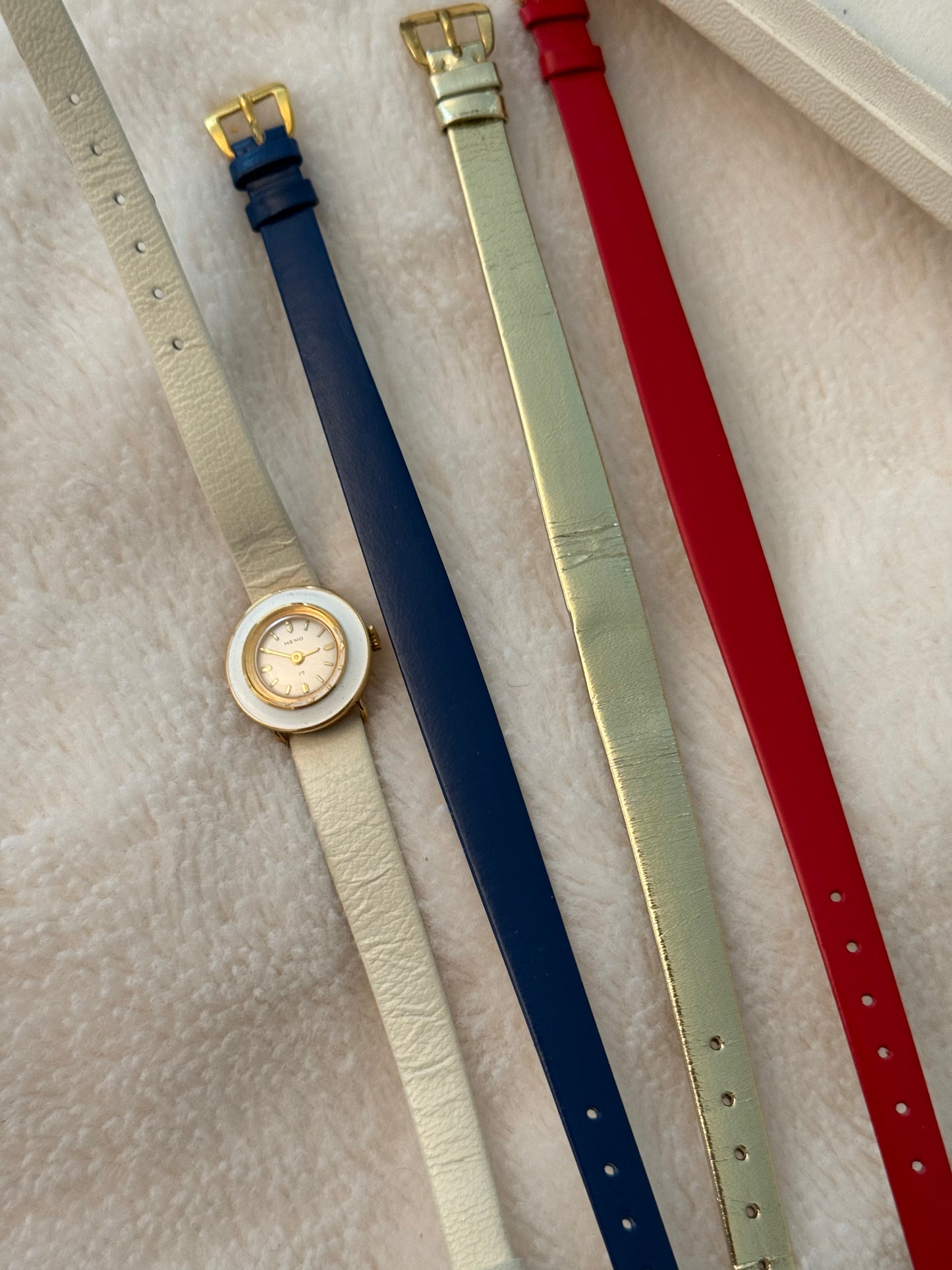 vintage heno interchangable watch
