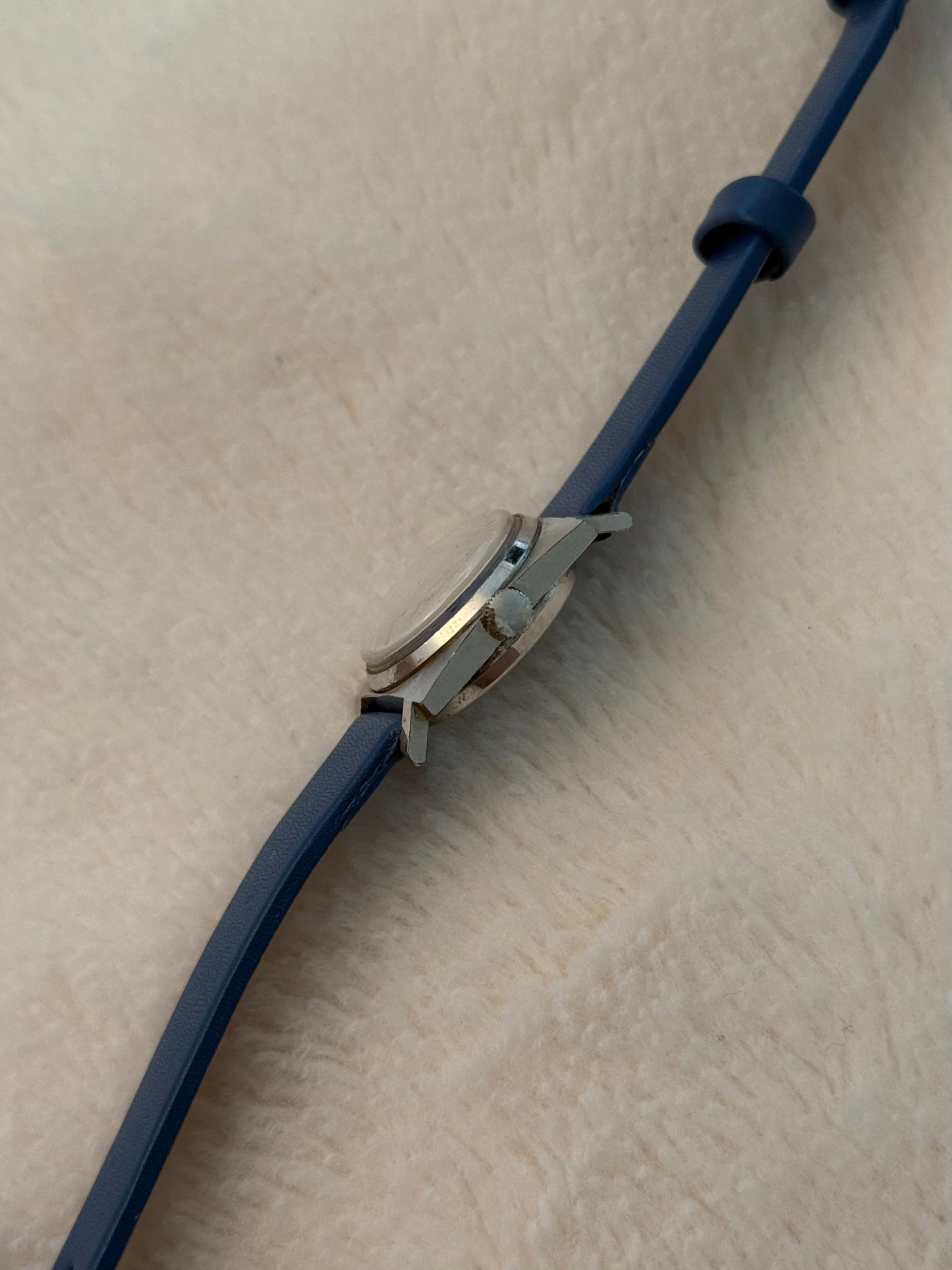 vintage sarcar geneve leather watch