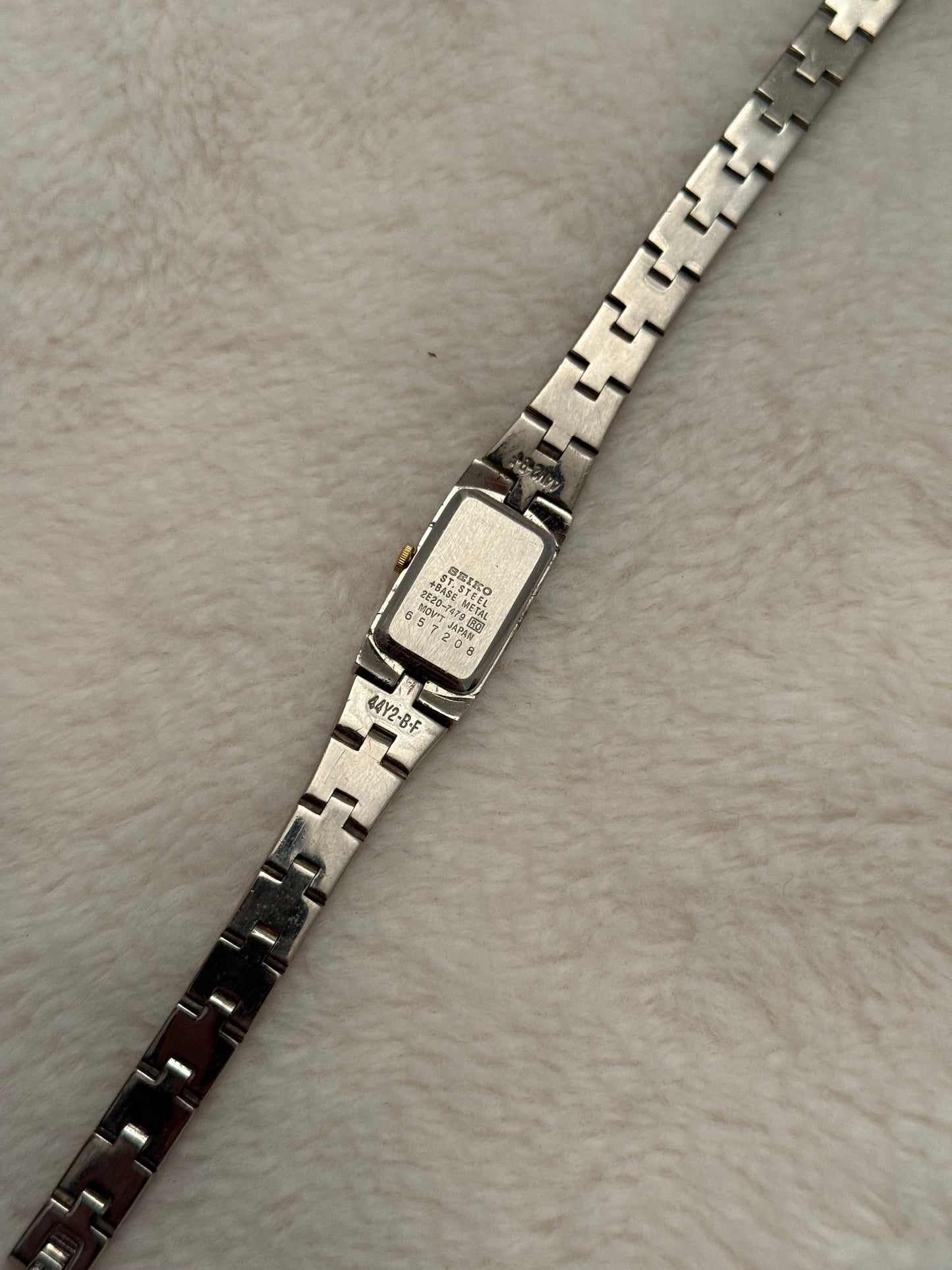 vintage seiko two tone watch