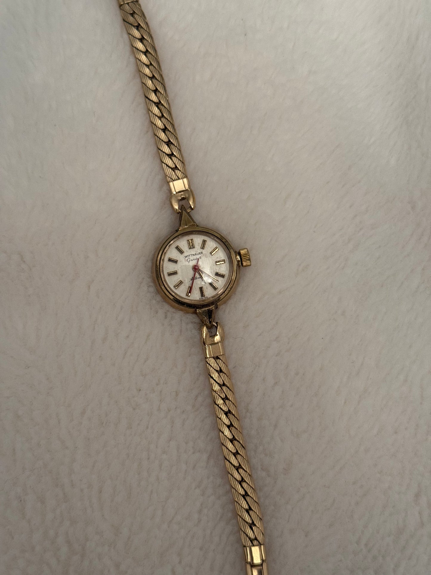 vintage wittnauer gold watch
