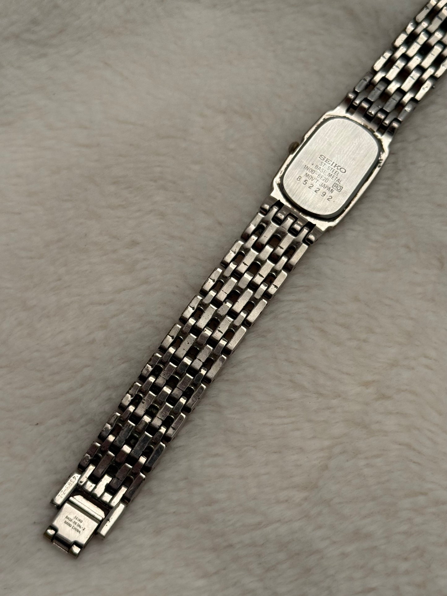 vintage seiko two tone watch