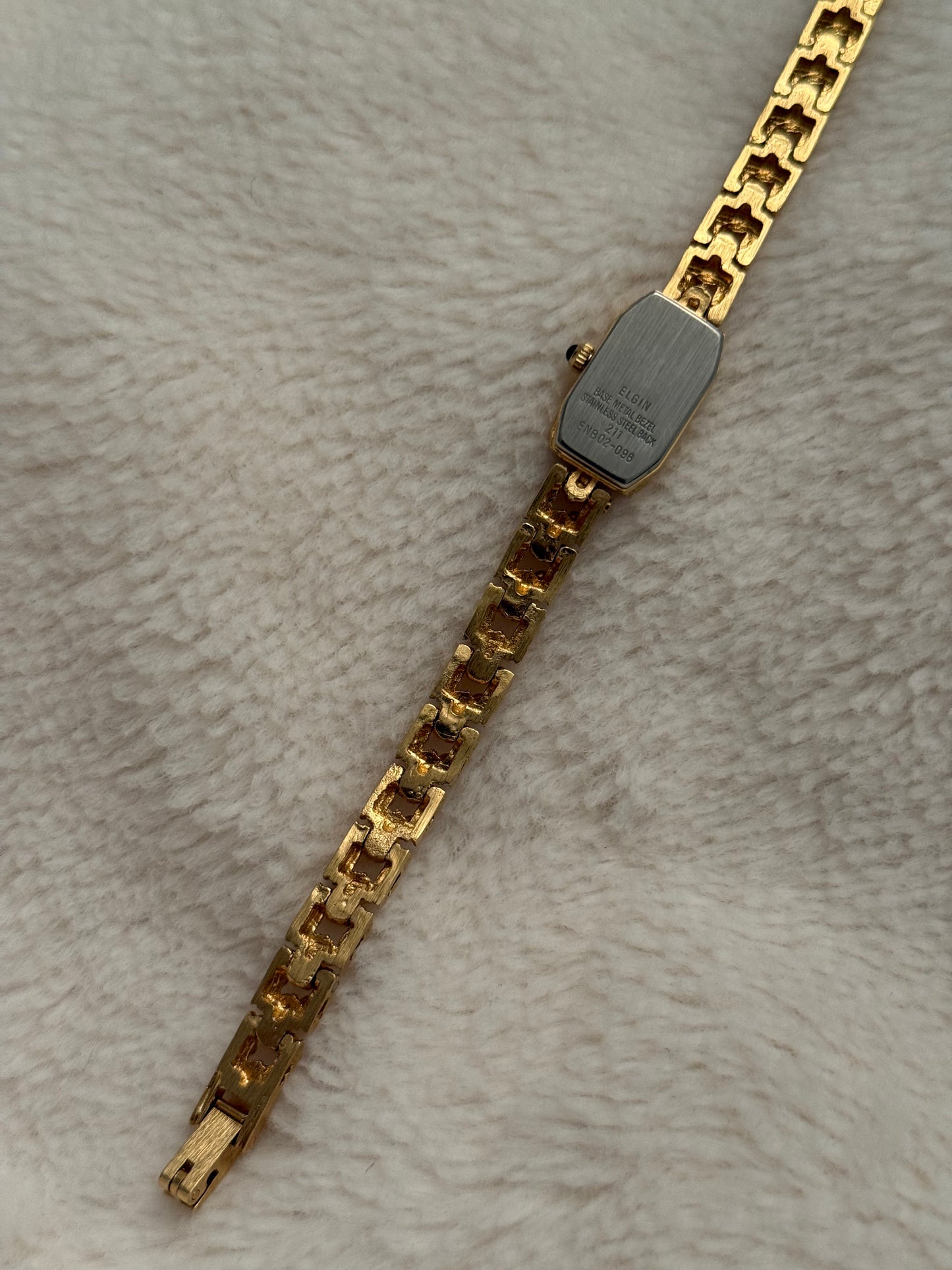 vintage elgin gold nugget watch