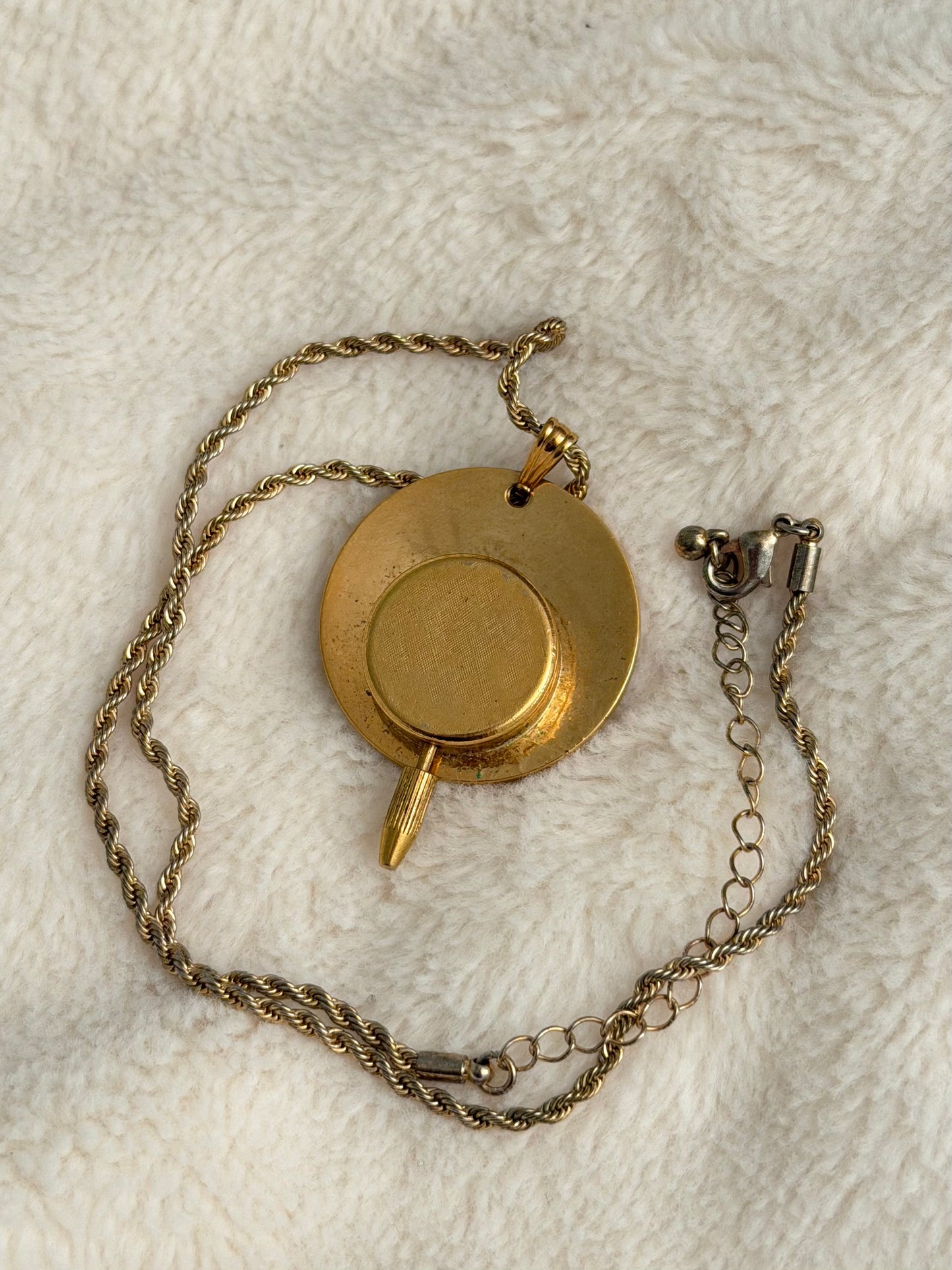vintage Schiaparelli pendant watch