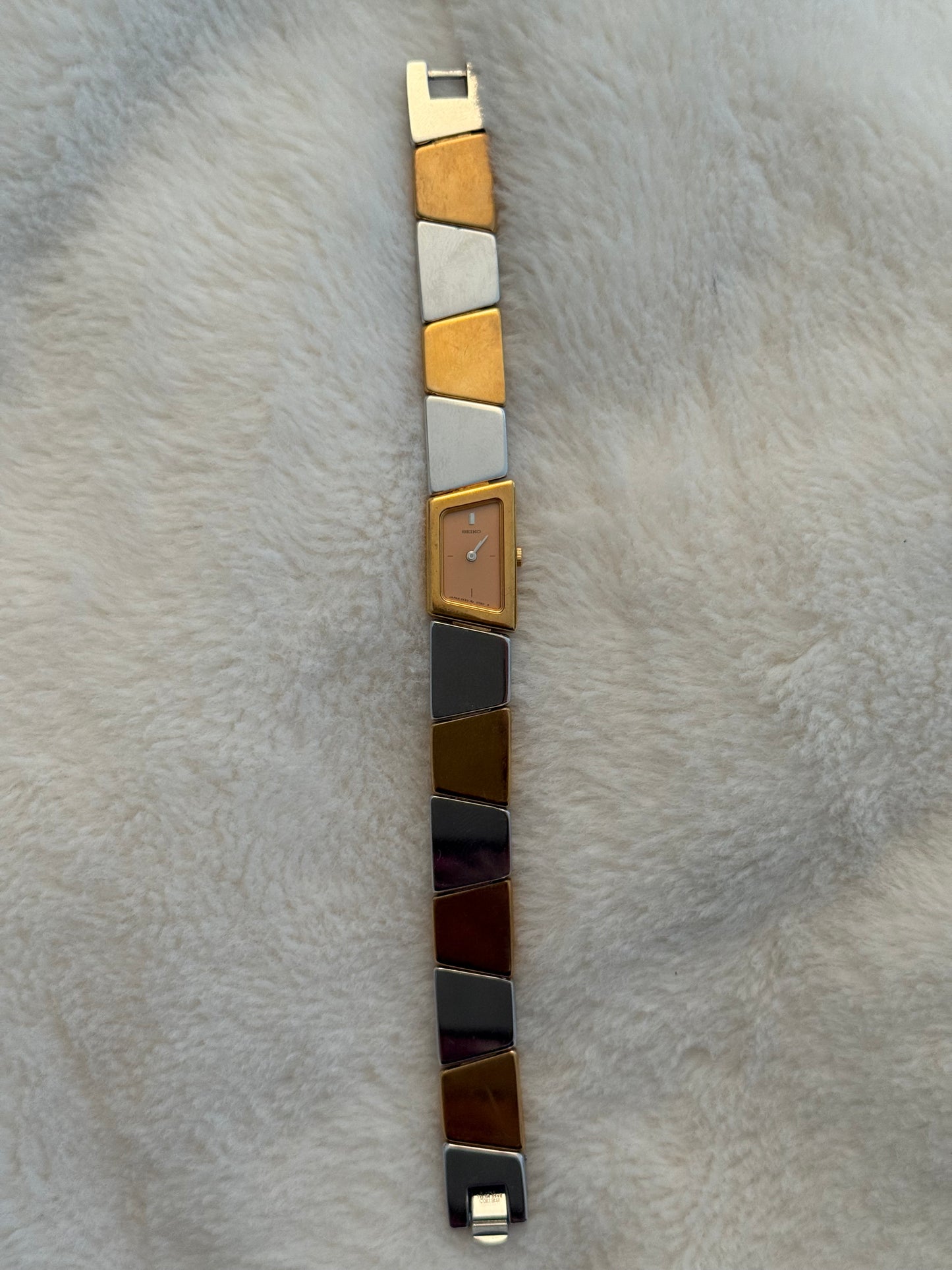 vintage seiko asymmetric watch