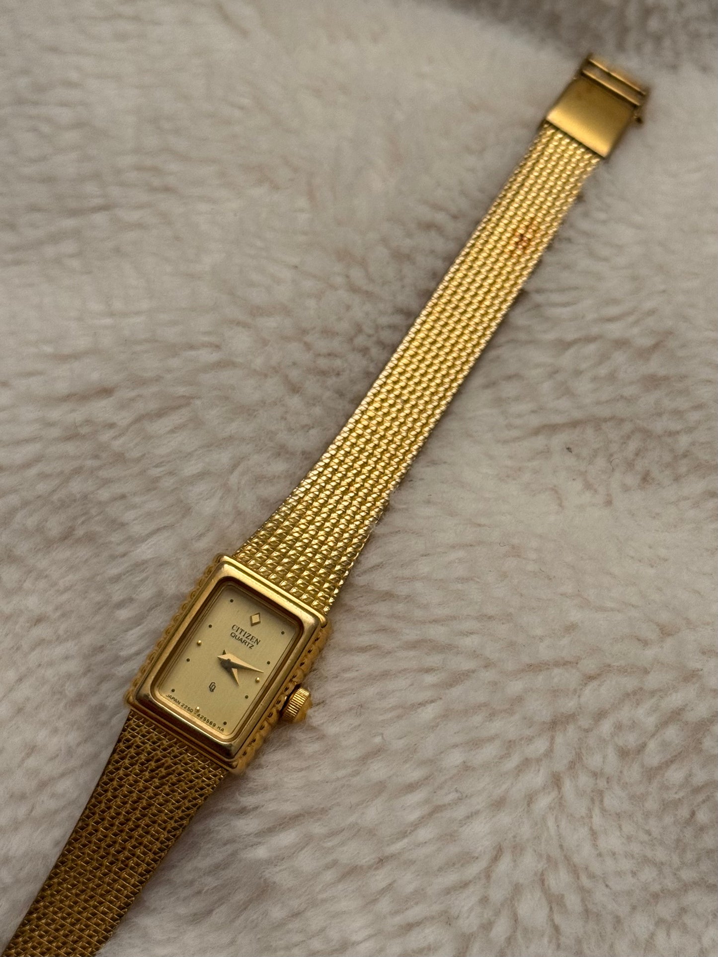 vintage citizen gold watch